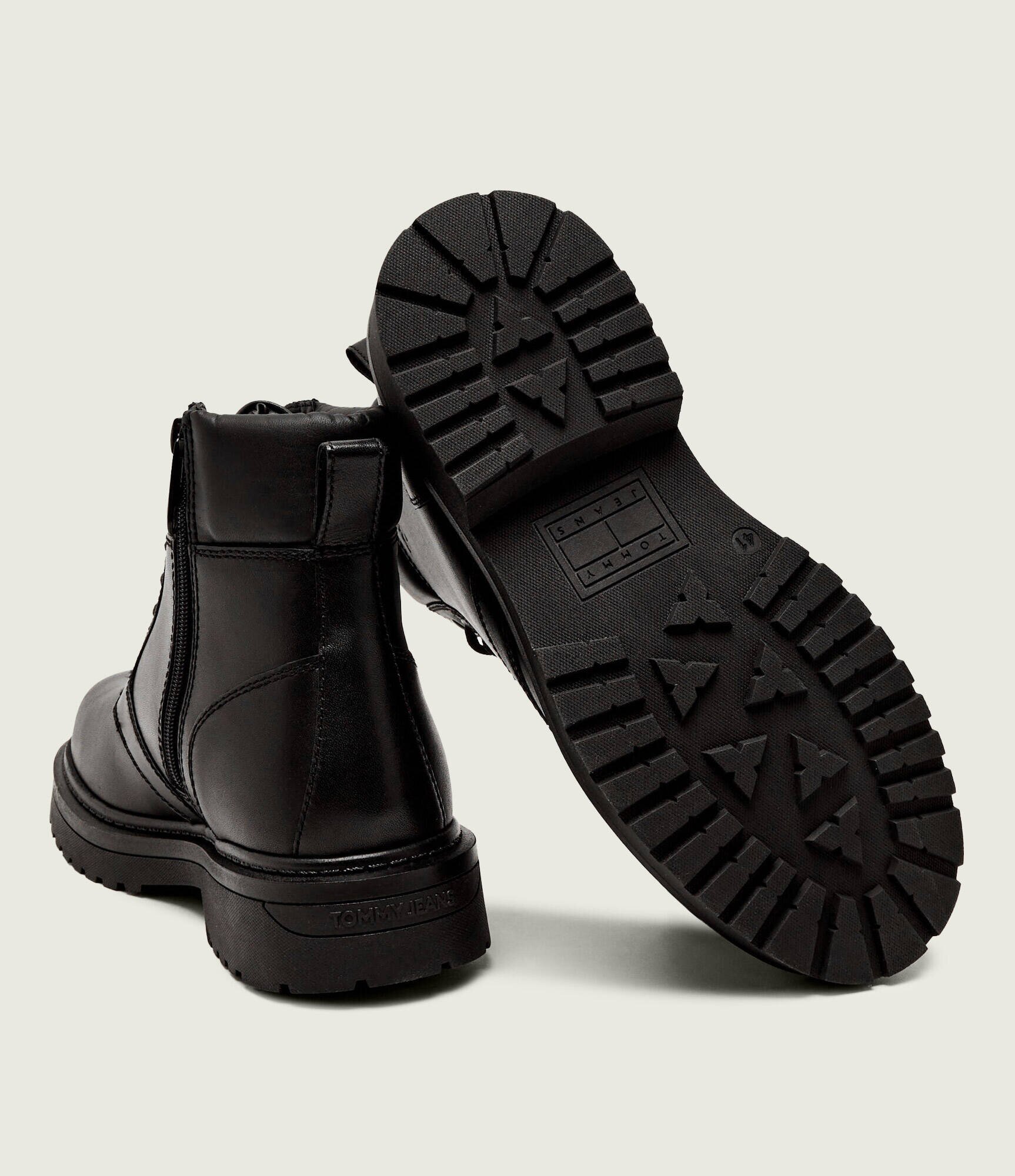 Tommy Jeans De piele încălțăminte înaltă