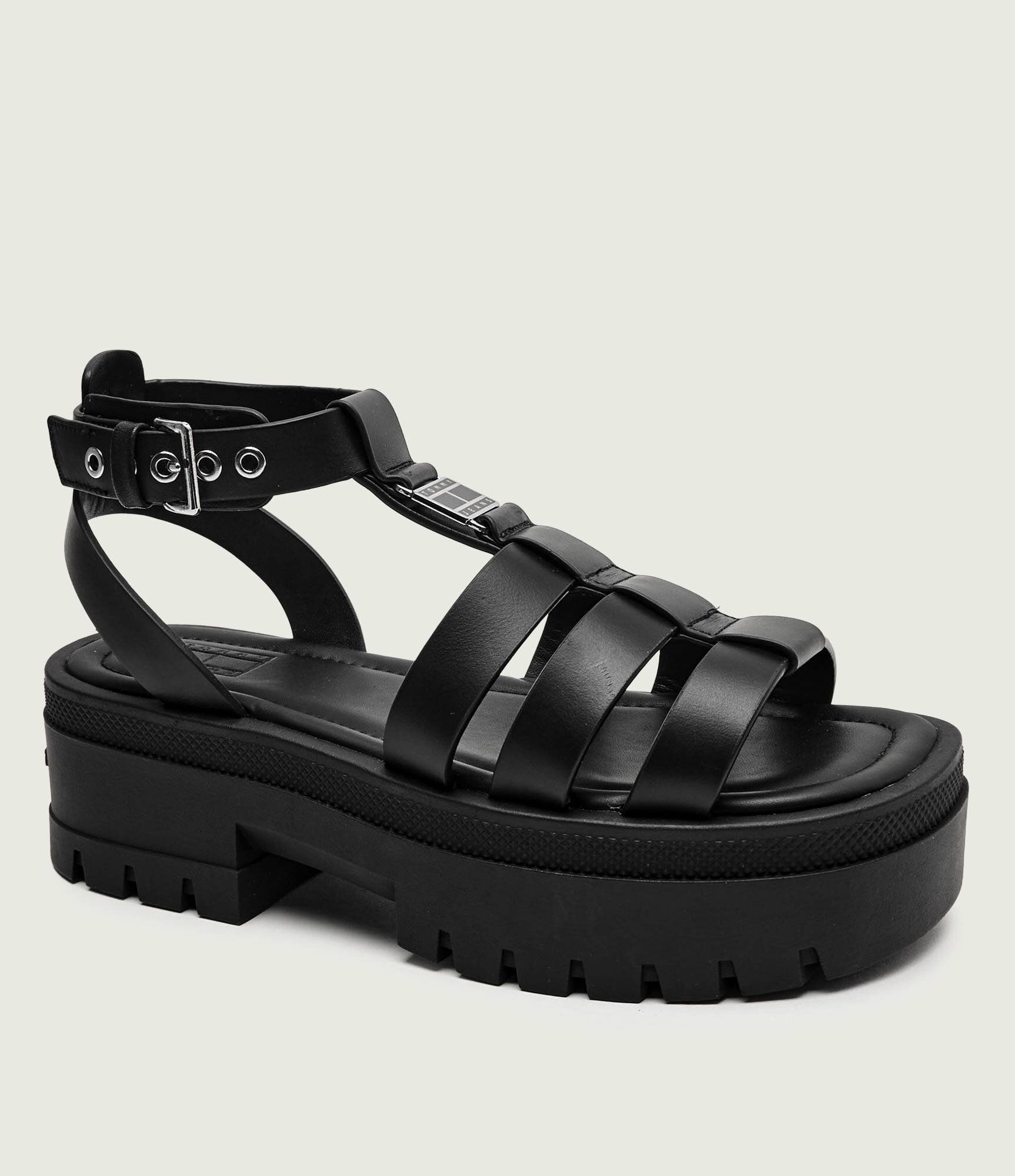 Tommy Jeans De piele sandale FISHERMAN