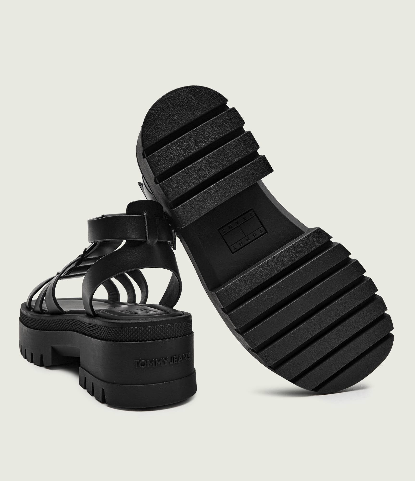 Tommy Jeans De piele sandale FISHERMAN