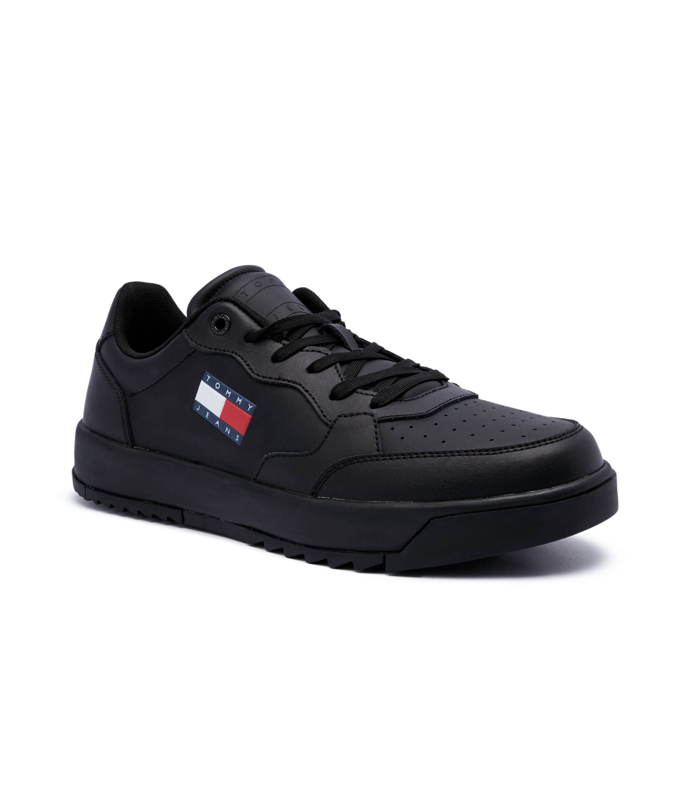 Tommy Jeans De piele sneakers RETRO