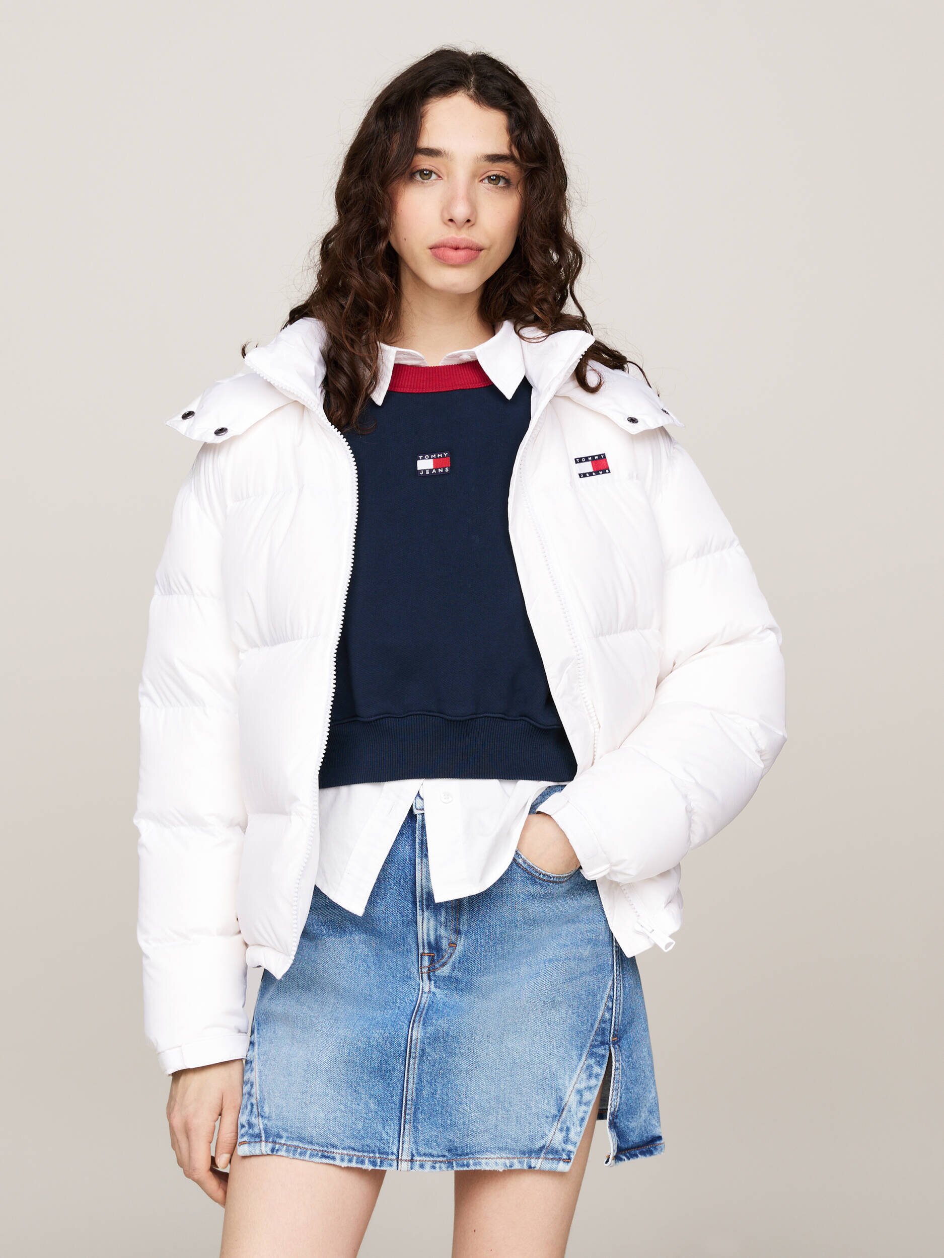 Tommy Jeans De puf geacă | Regular Fit