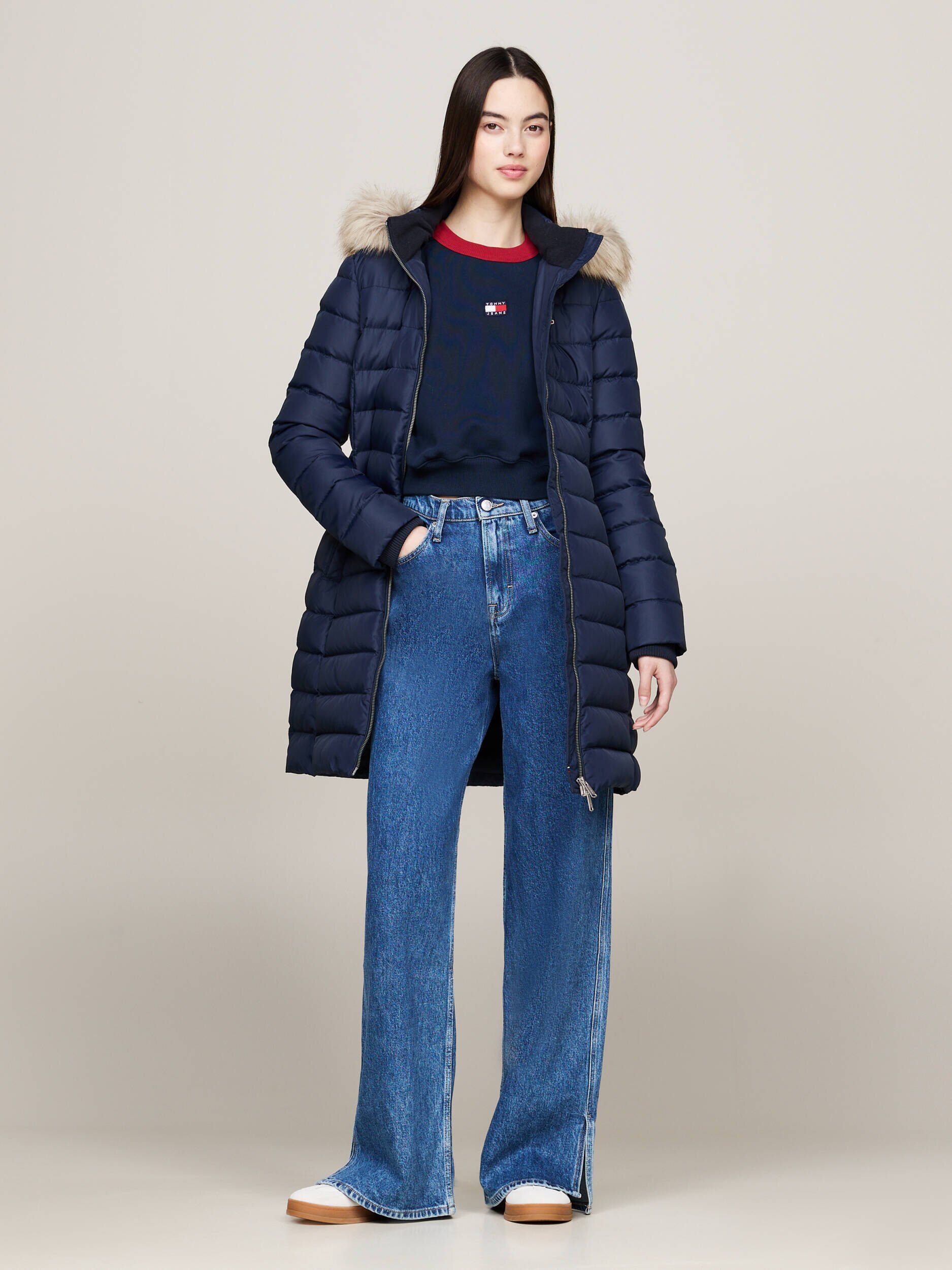 Tommy Jeans De puf geacă | Slim Fit