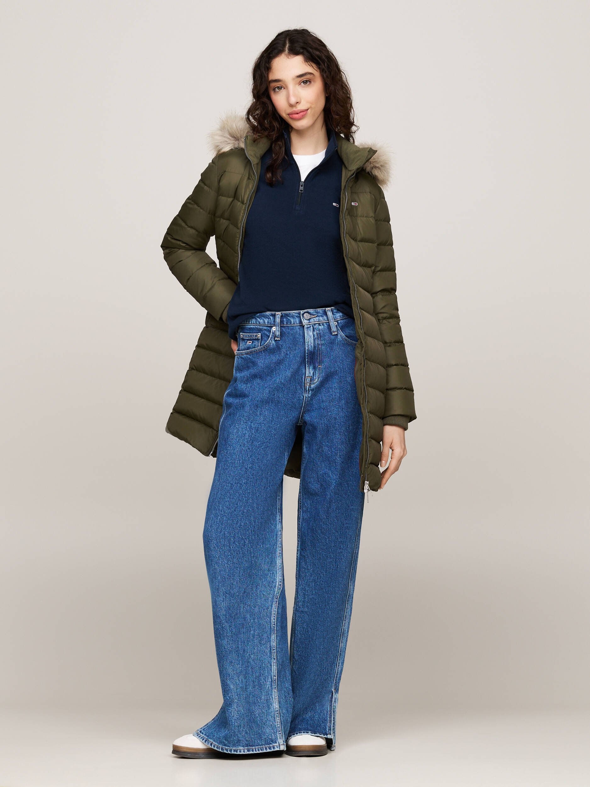 Tommy Jeans De puf geacă | Slim Fit
