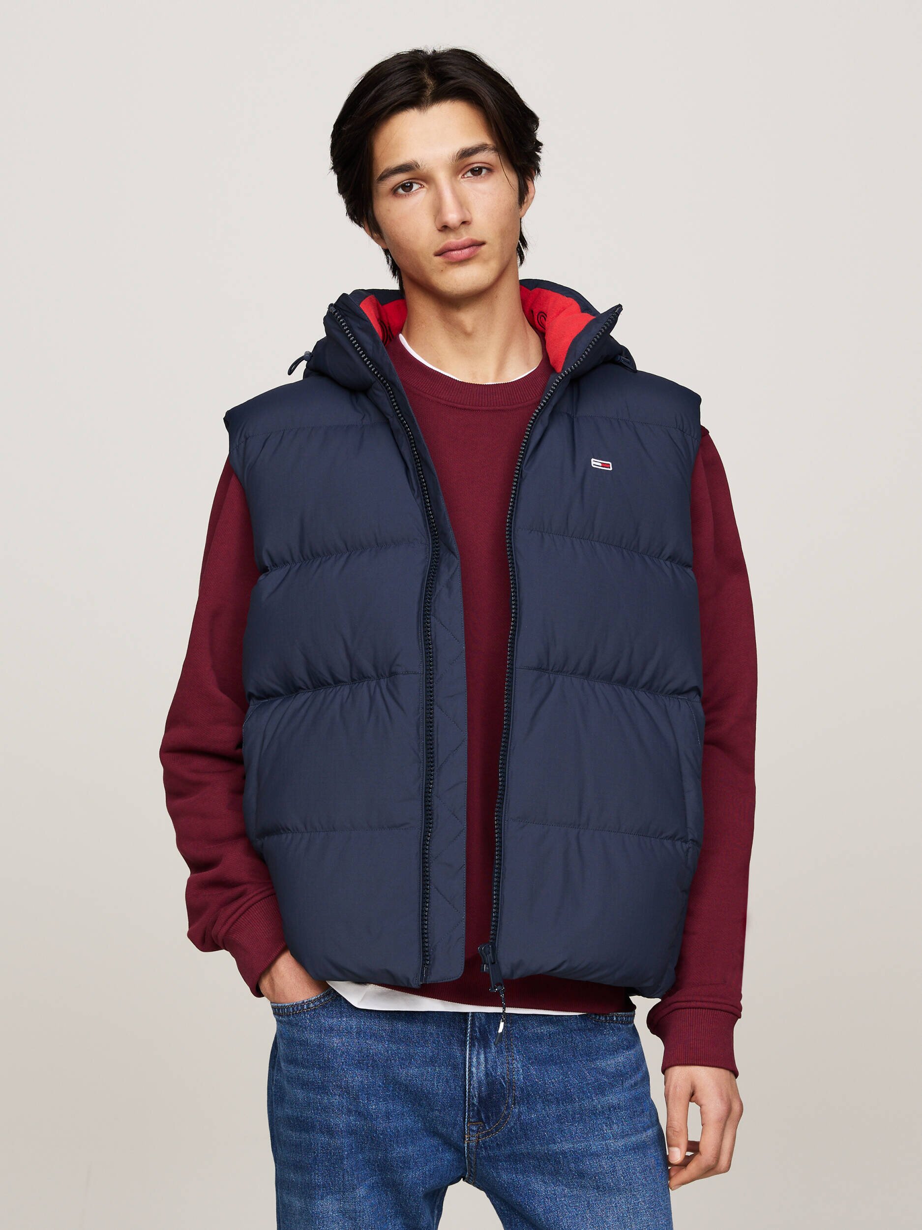 Tommy Jeans De puf vestă | Regular Fit