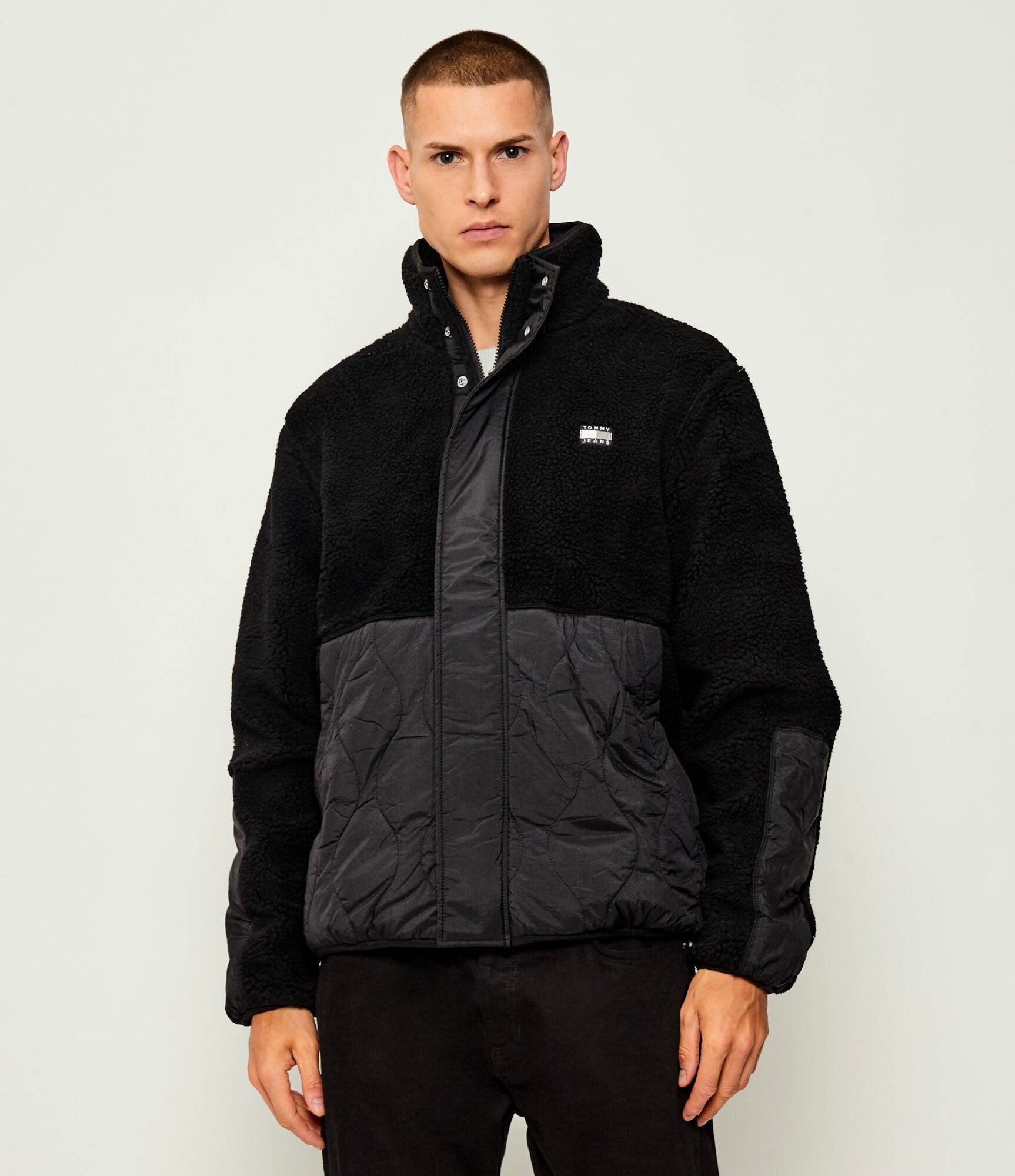 Tommy Jeans Din fleece geacă | Loose fit