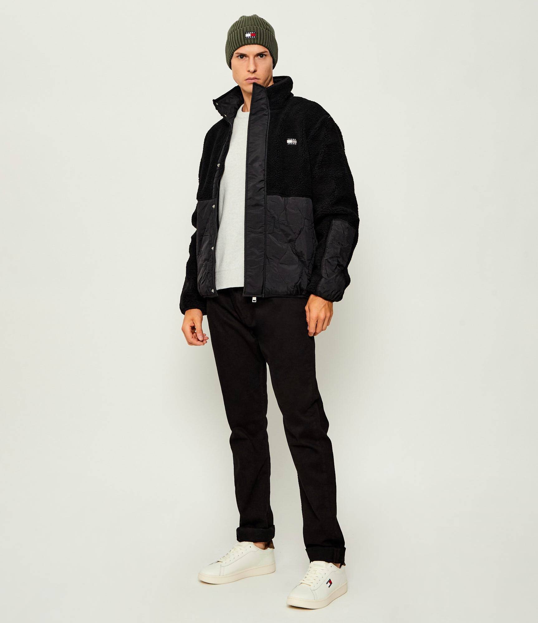Tommy Jeans Din fleece geacă | Loose fit