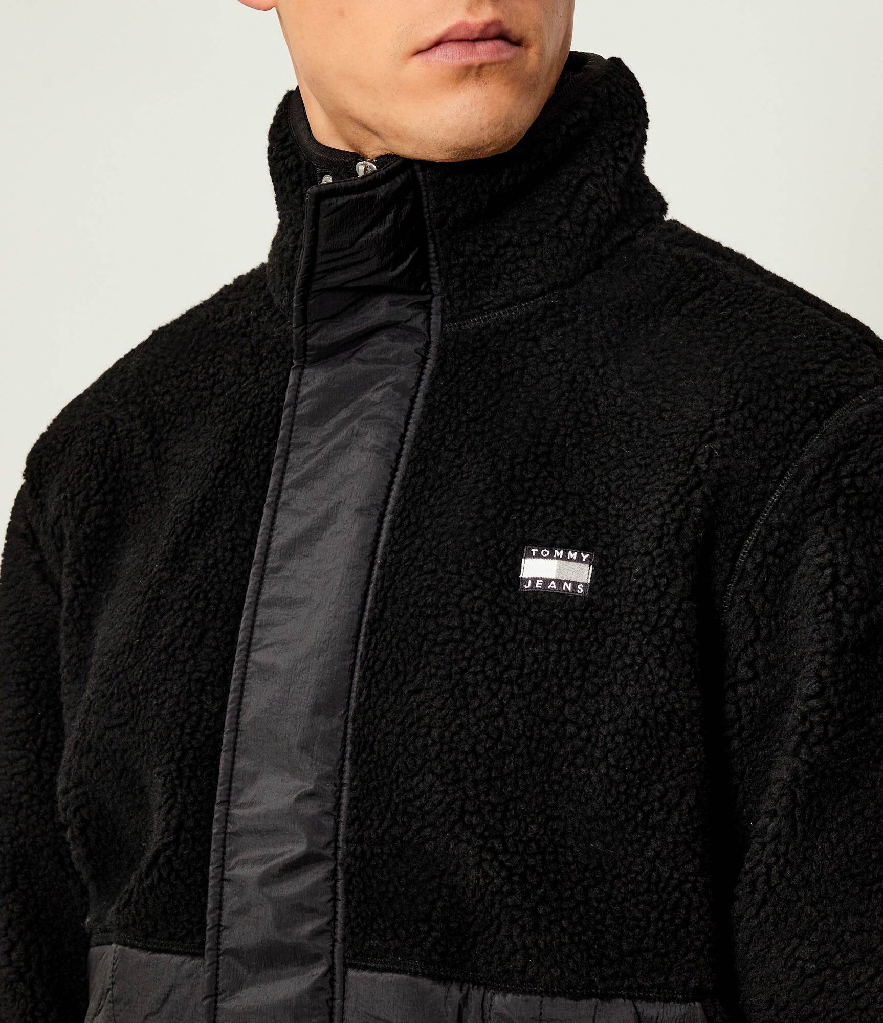 Tommy Jeans Din fleece geacă | Loose fit