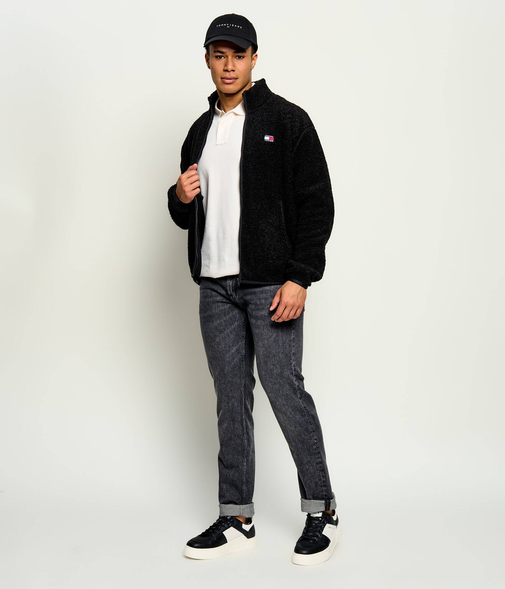 Tommy Jeans Din fleece hanorac | Relaxed fit