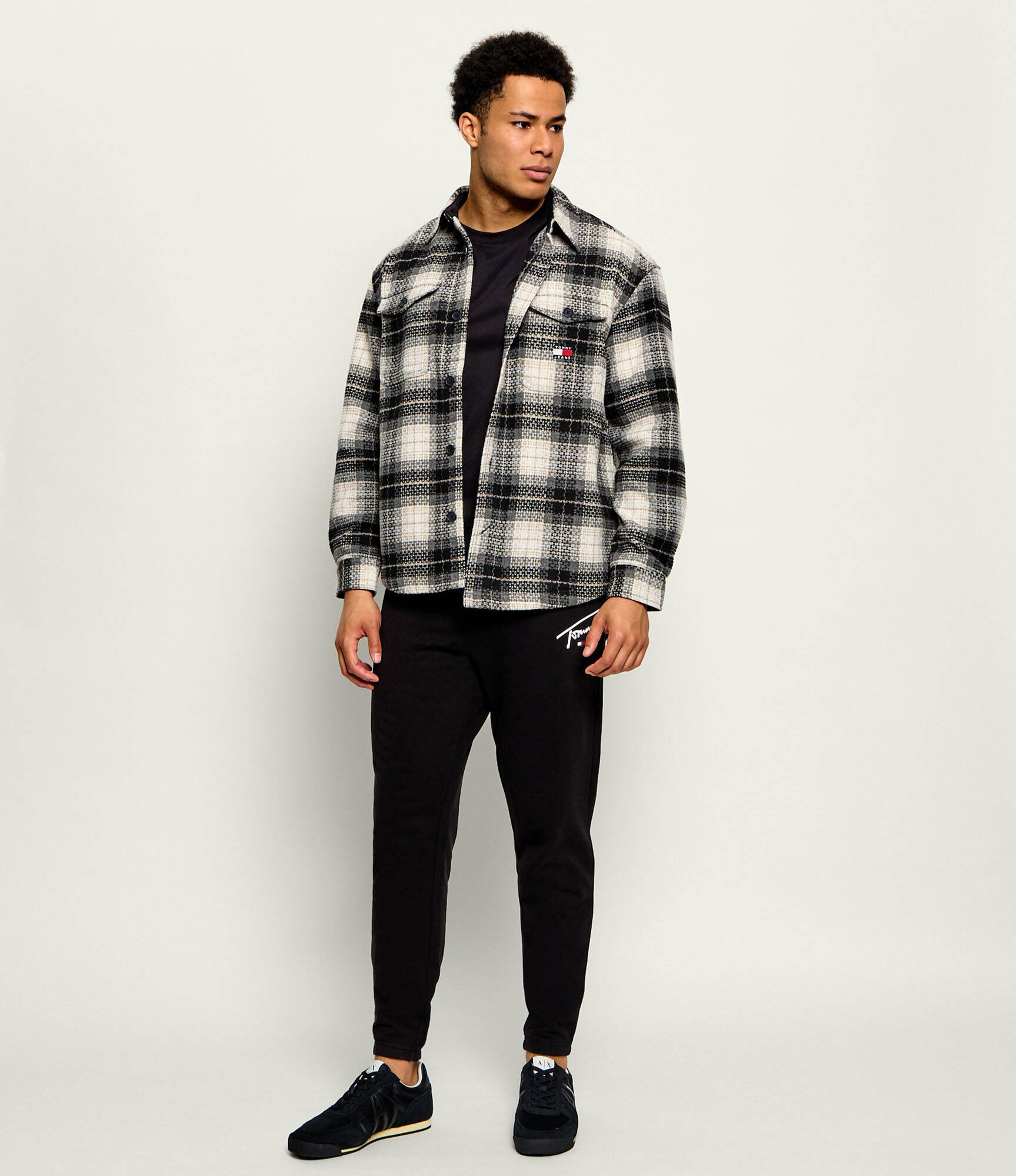 Tommy Jeans Geacă Check | Oversize fit
