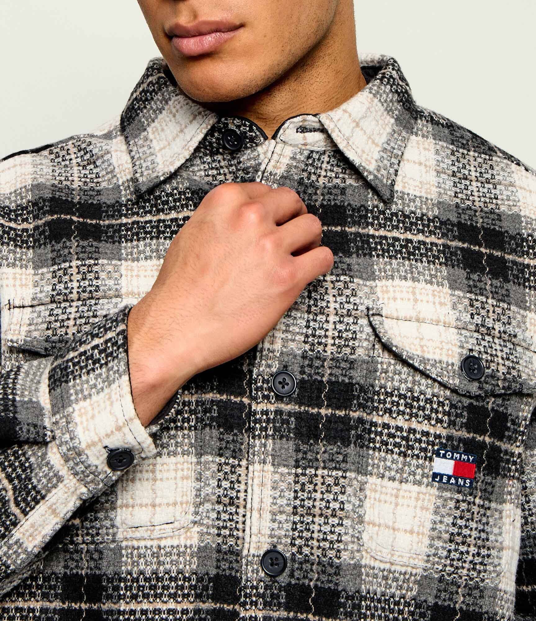 Tommy Jeans Geacă Check | Oversize fit