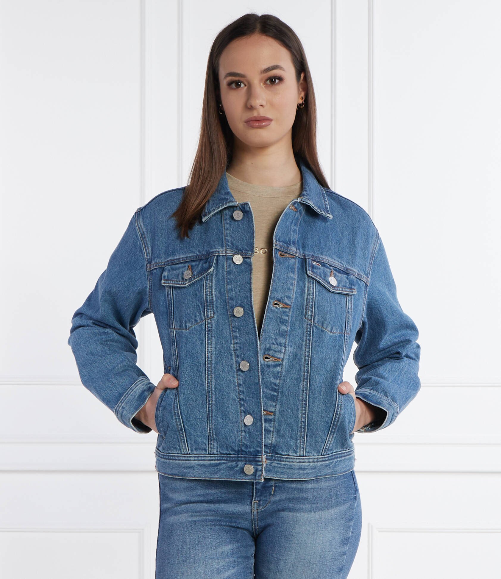 Tommy Jeans Geacă de blug | Classic fit