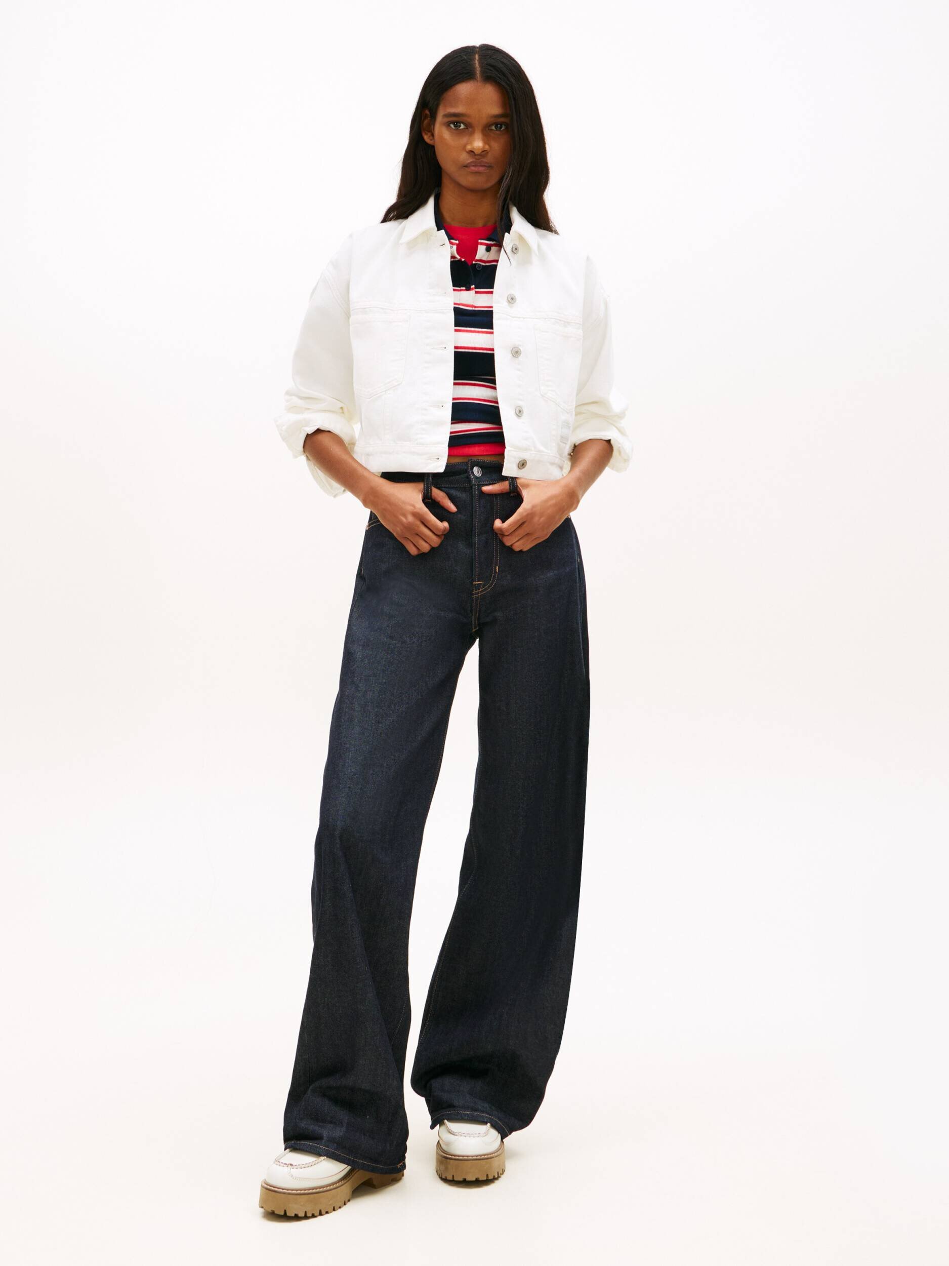 Tommy Jeans Geacă de blug | Cropped Fit