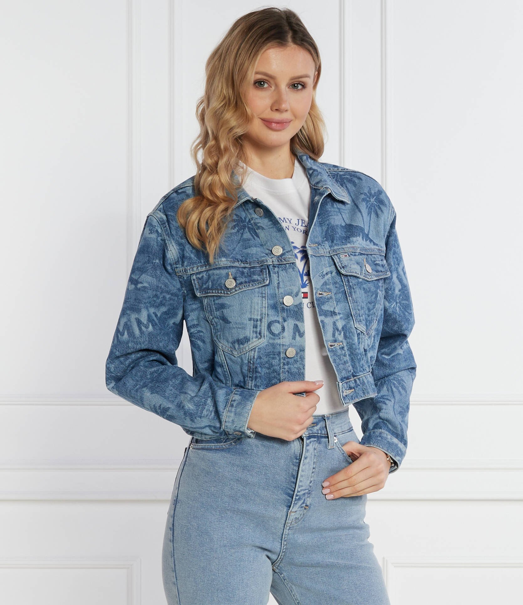 Tommy Jeans Geacă de blug | Cropped Fit