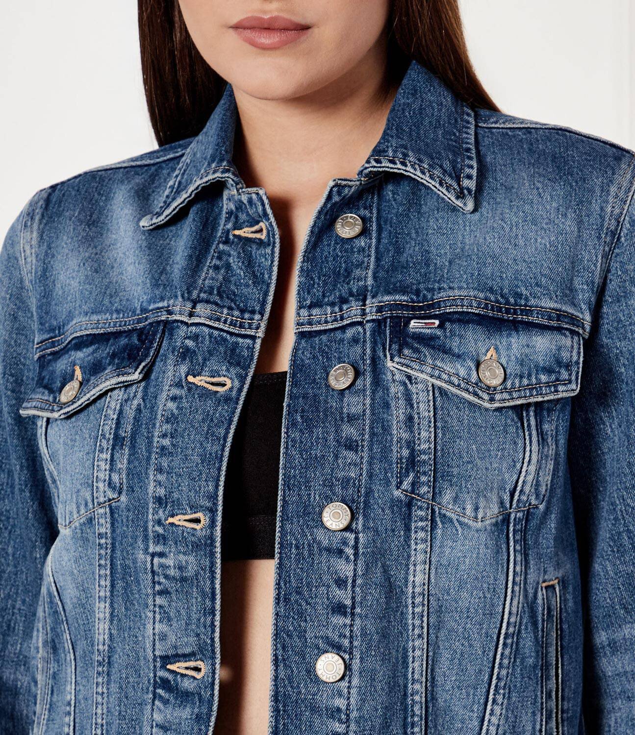 Tommy Jeans Geacă de blug TRUCKER | Regular Fit