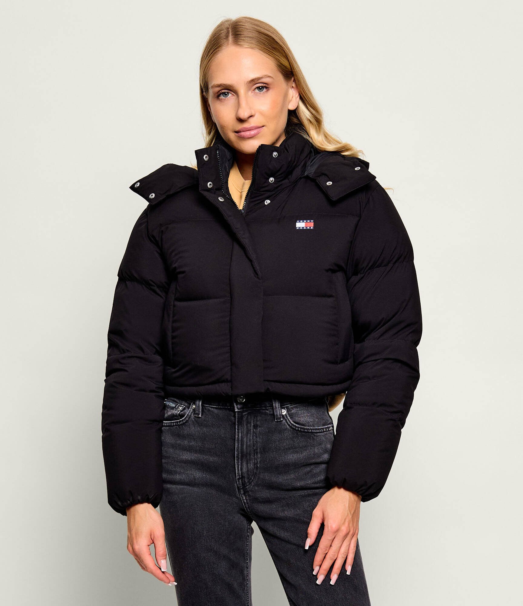 Tommy Jeans Geacă de puf Alaska | Cropped Fit