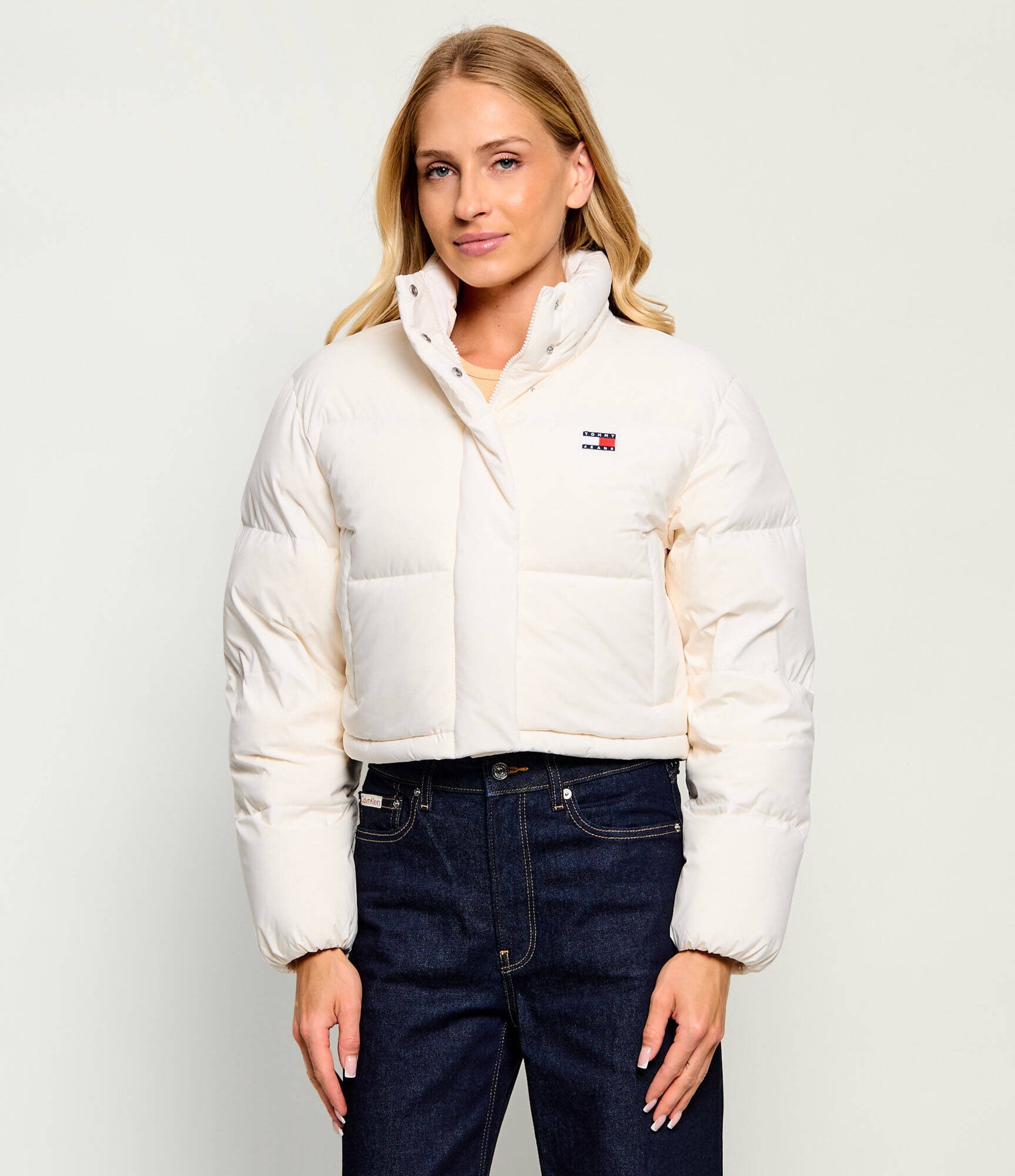 Tommy Jeans Geacă de puf Alaska | Cropped Fit