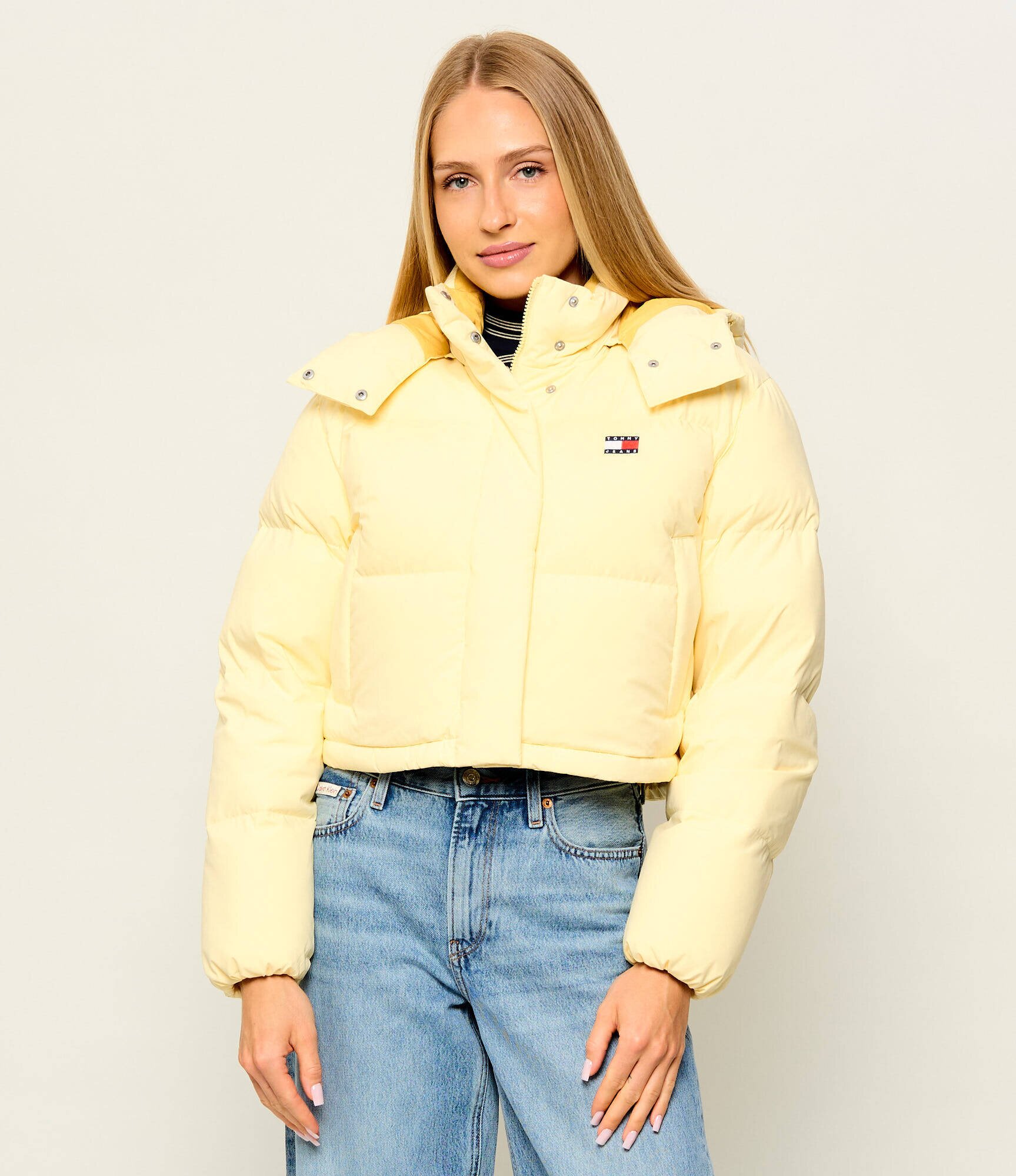 Tommy Jeans Geacă de puf Alaska | Cropped Fit
