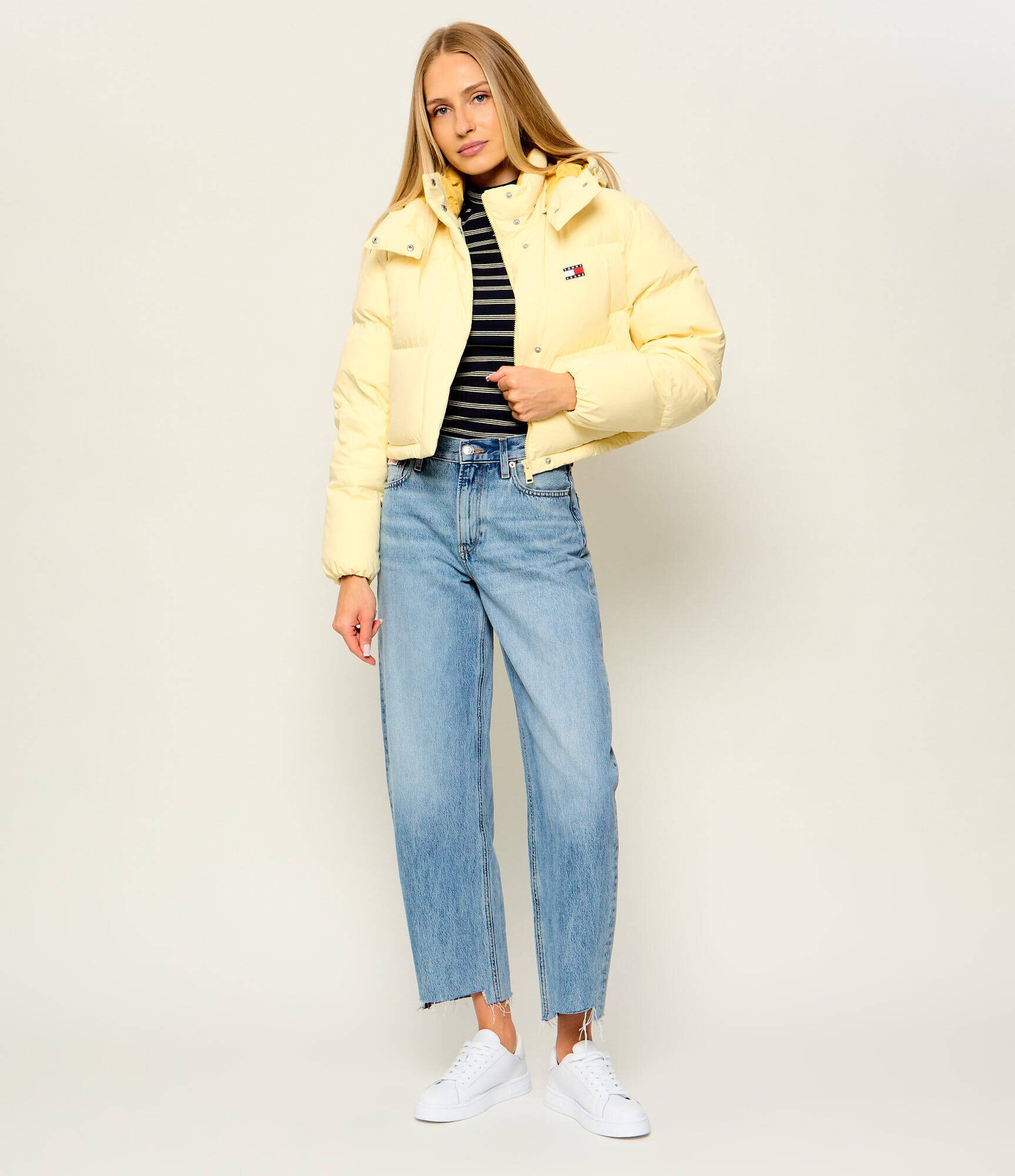 Tommy Jeans Geacă de puf Alaska | Cropped Fit