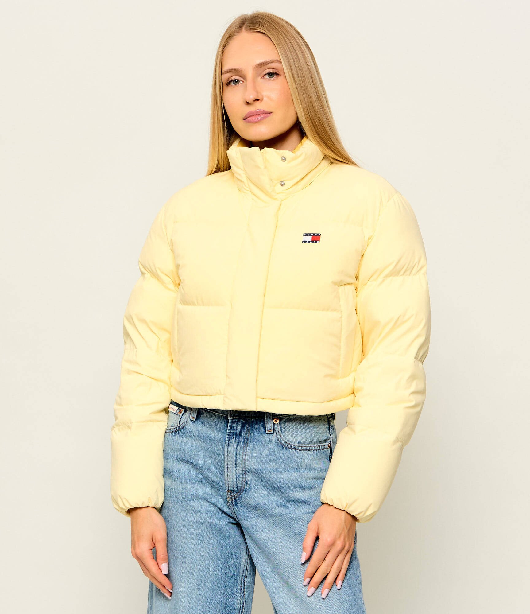 Tommy Jeans Geacă de puf Alaska | Cropped Fit