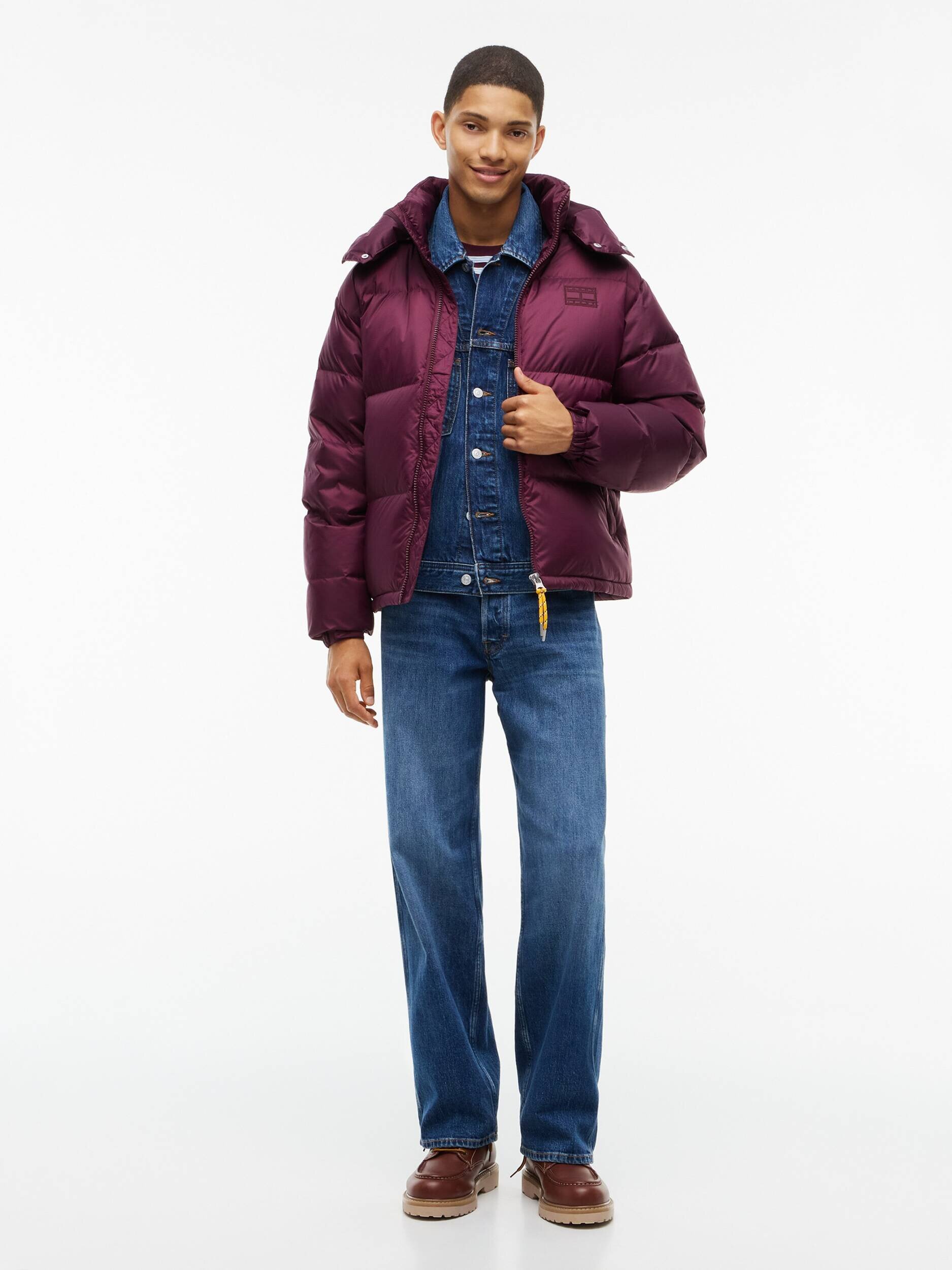 Tommy Jeans Geacă de puf Alaska | Relaxed fit