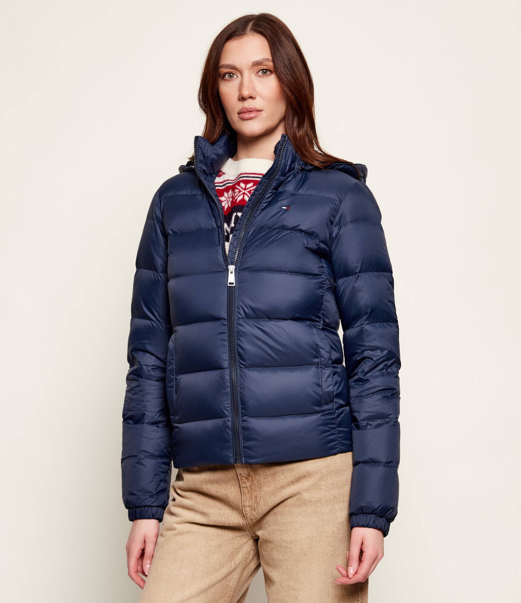 Tommy Jeans Geacă de puf | Slim Fit