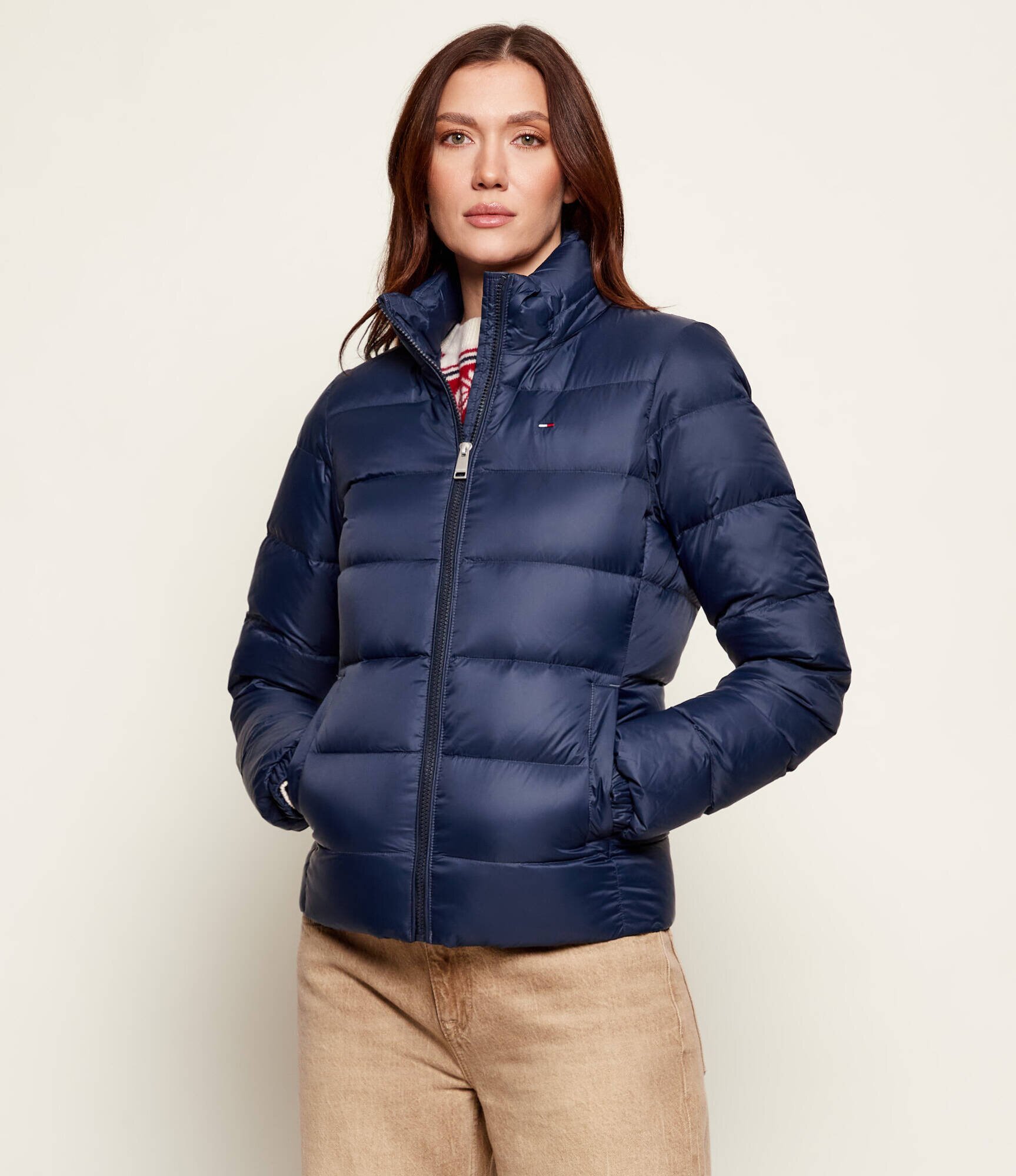 Tommy Jeans Geacă de puf | Slim Fit