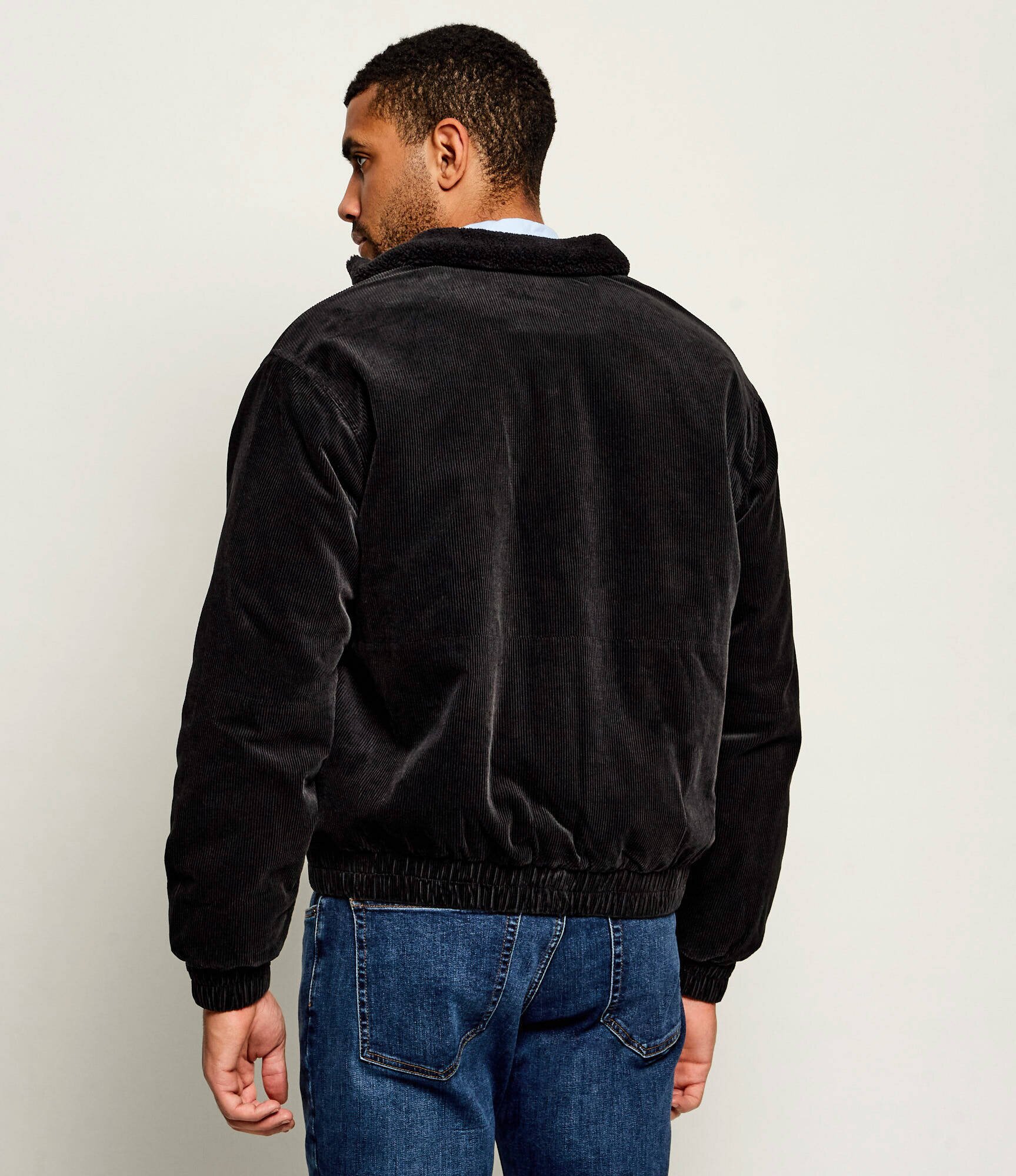 Tommy Jeans Geacă | regular fit | catifea reiată | shearling