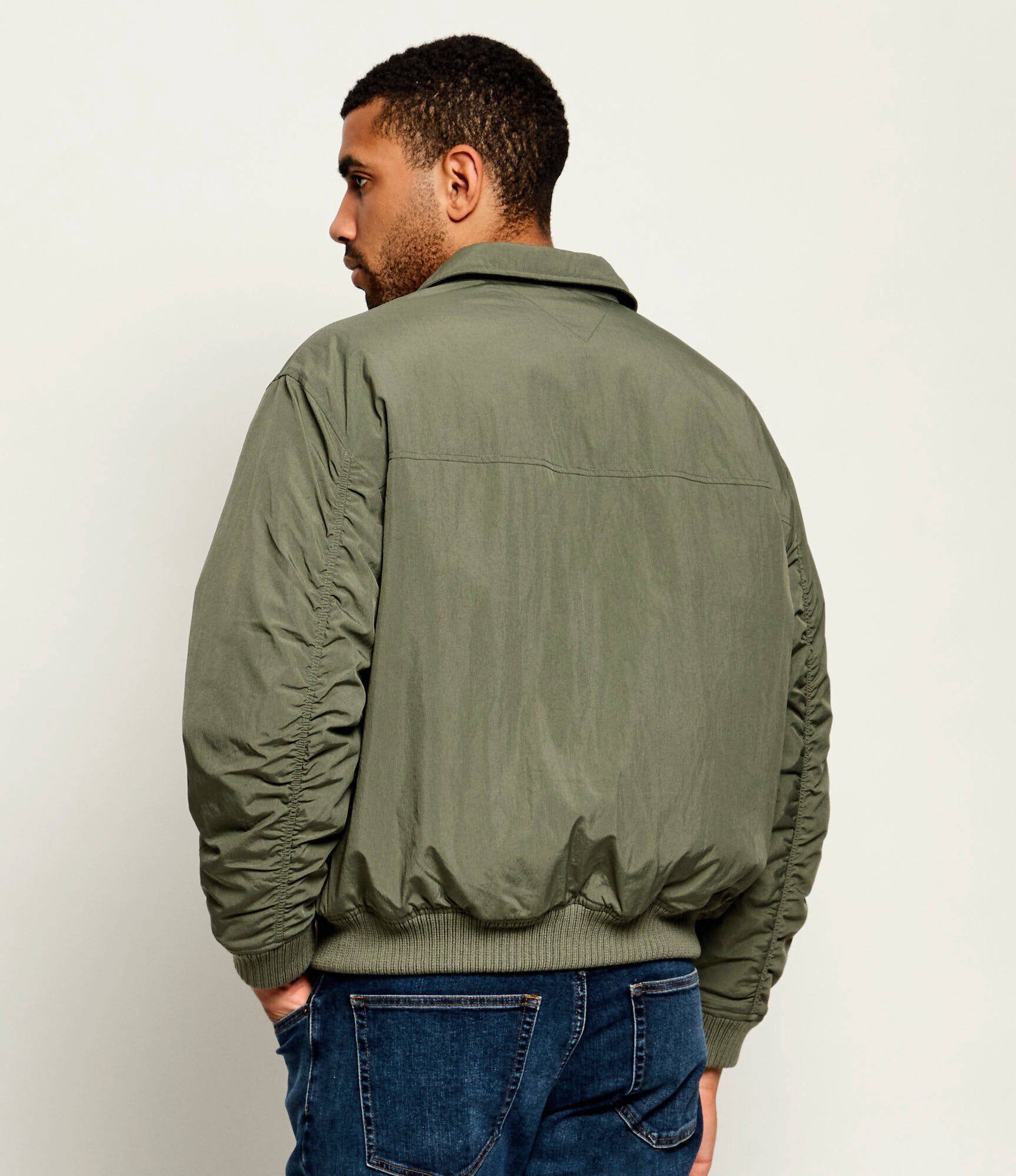 Tommy Jeans Geacă | Relaxed fit | shearling