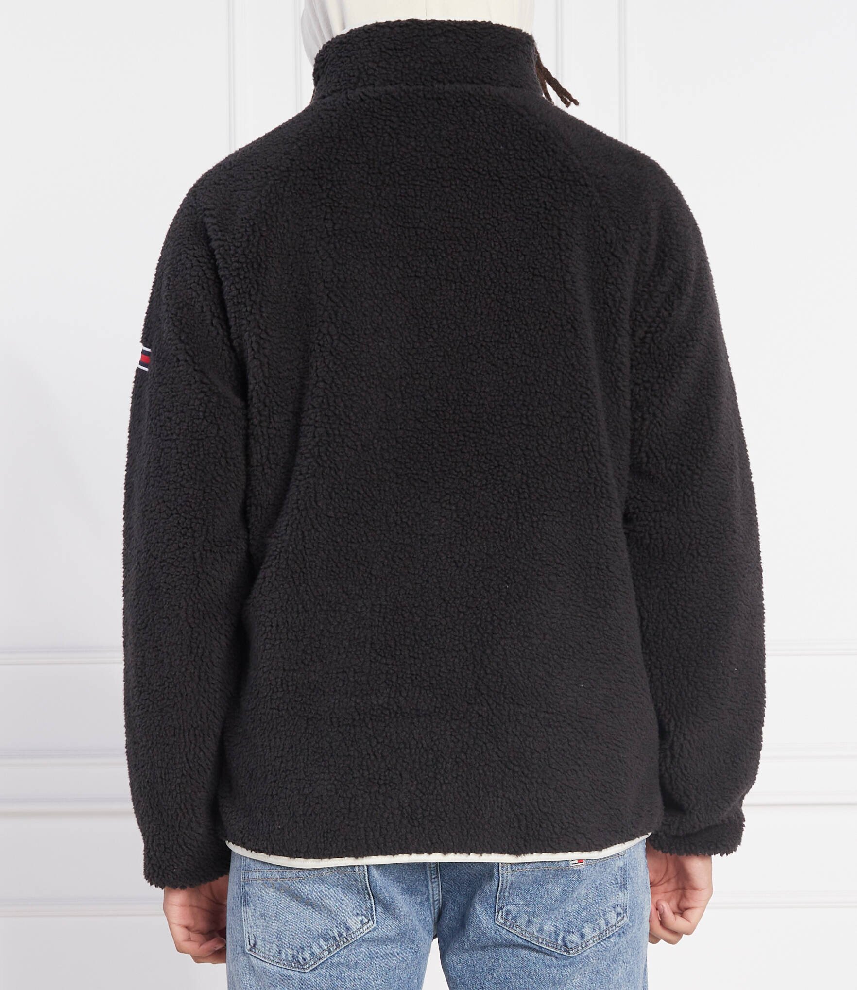 Tommy Jeans Geacă RINDING SHERPA | Relaxed fit