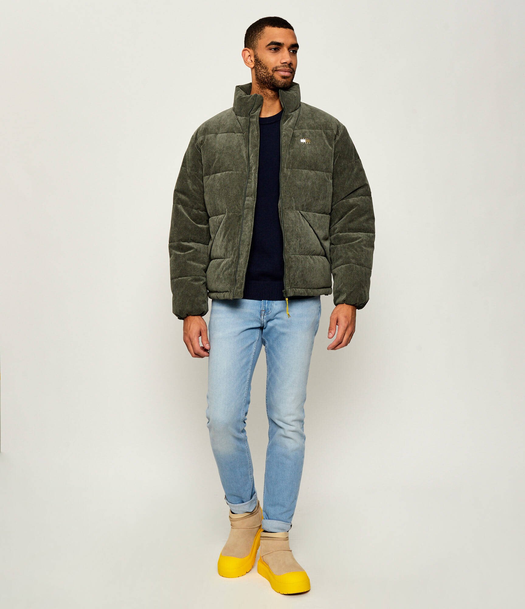 Tommy Jeans Geacă VAIL | Relaxed fit | catifea reiată