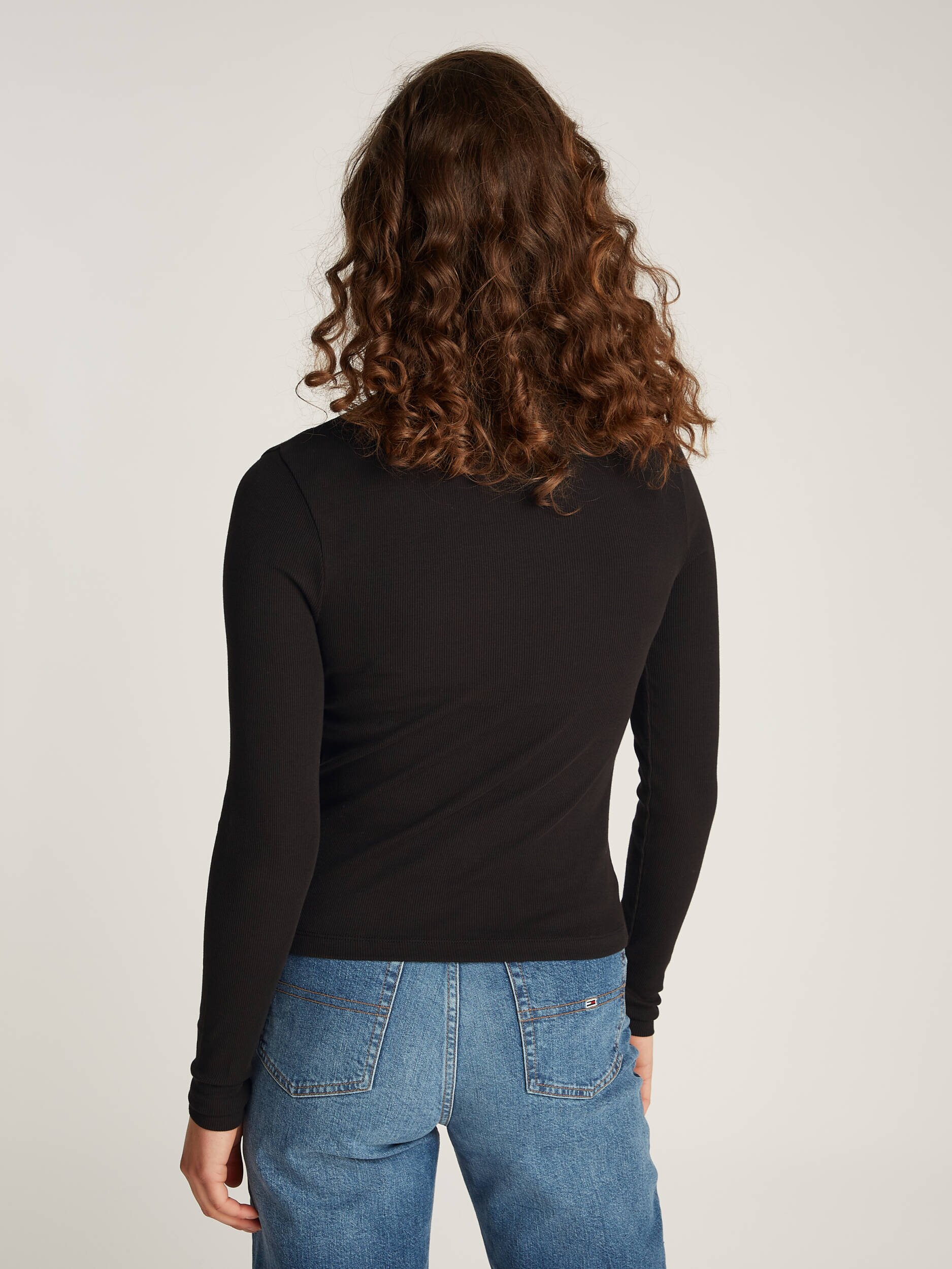 Tommy Jeans Guler înalt ESSENTIAL | Slim Fit