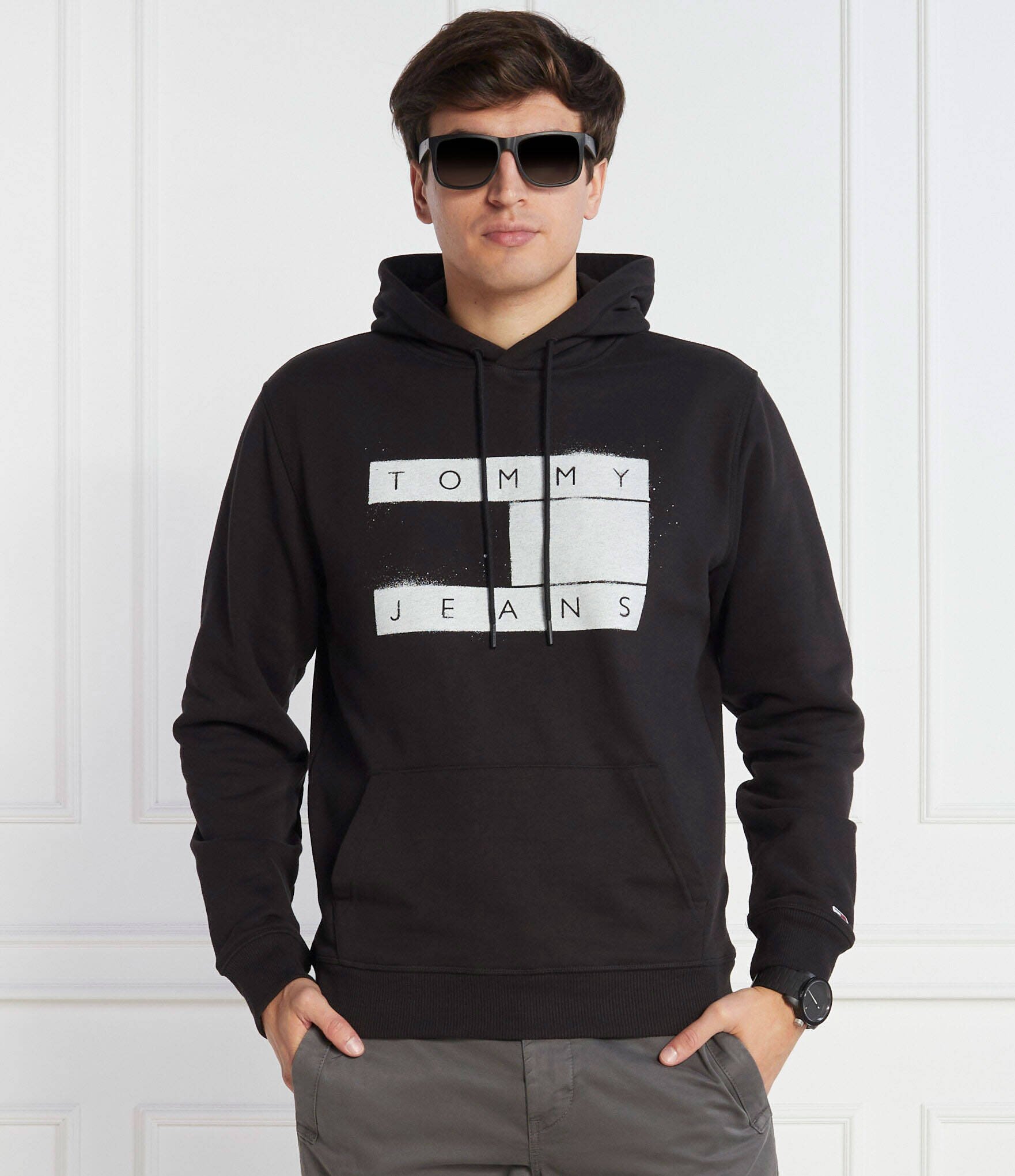 Tommy Jeans Hanorac FLAG SPRAY | Regular Fit