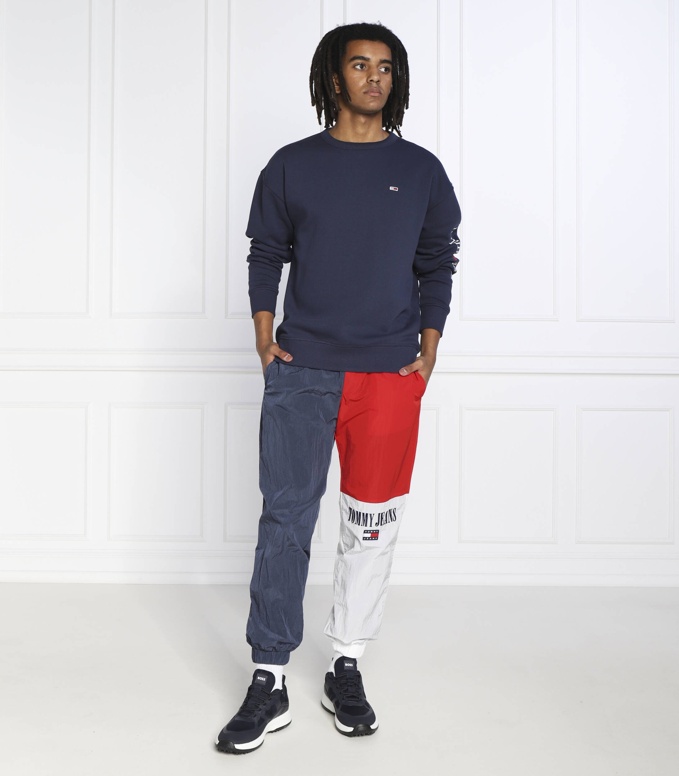 Tommy Jeans Hanorac LINEAR PLACEMENT | Regular Fit