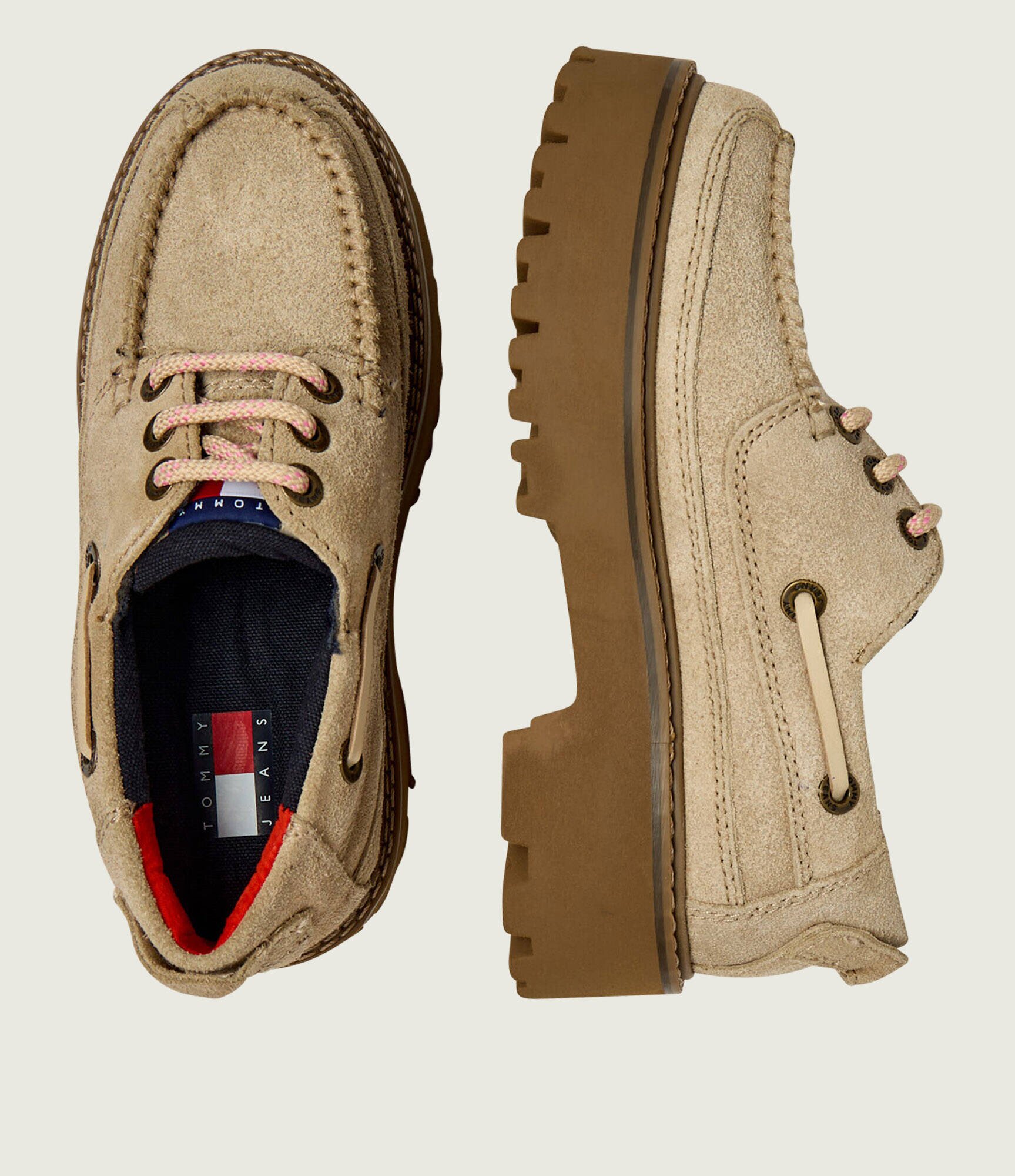 Tommy Jeans Mocasini ARCHIVE '01 | piele întoarsă