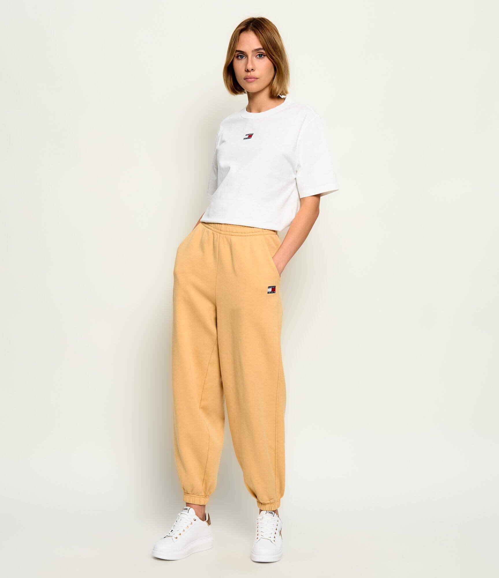Tommy Jeans Pantaloni de trening Badge | regular fit
