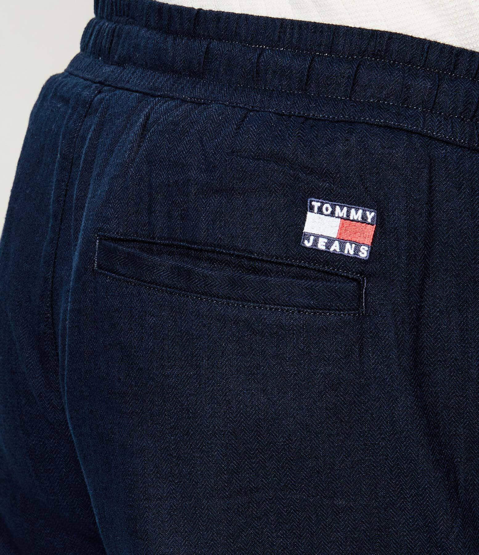 Tommy Jeans Pantaloni scurți | Relaxed fit | cu adaos de in