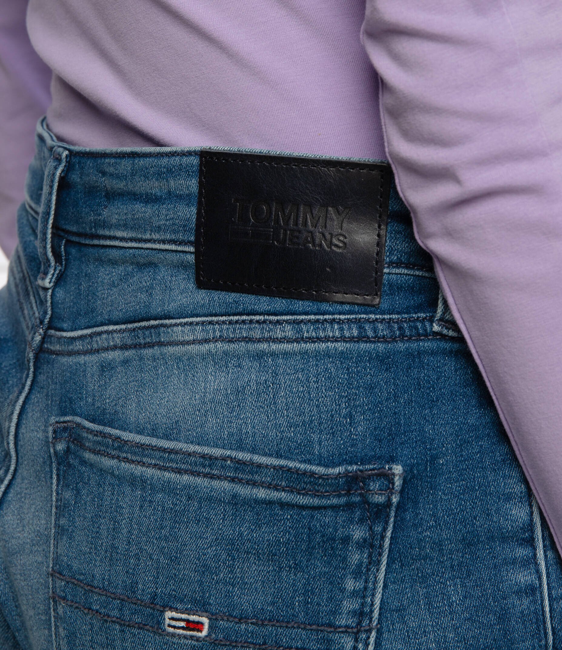 Tommy Jeans Pantaloni scurți | Slim Fit | mid rise