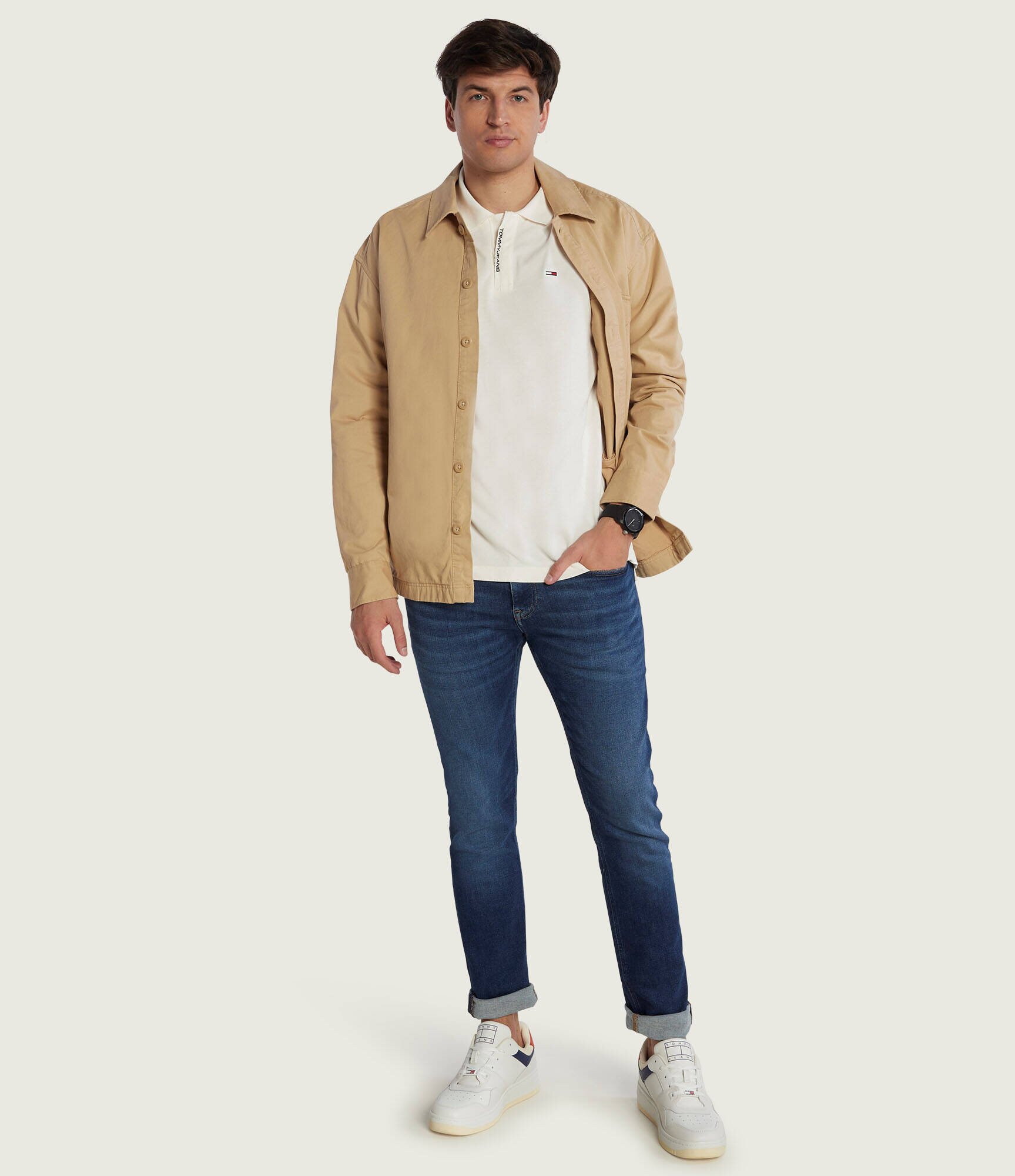 Tommy Jeans Polo BRANDED PLACKET | Relaxed fit
