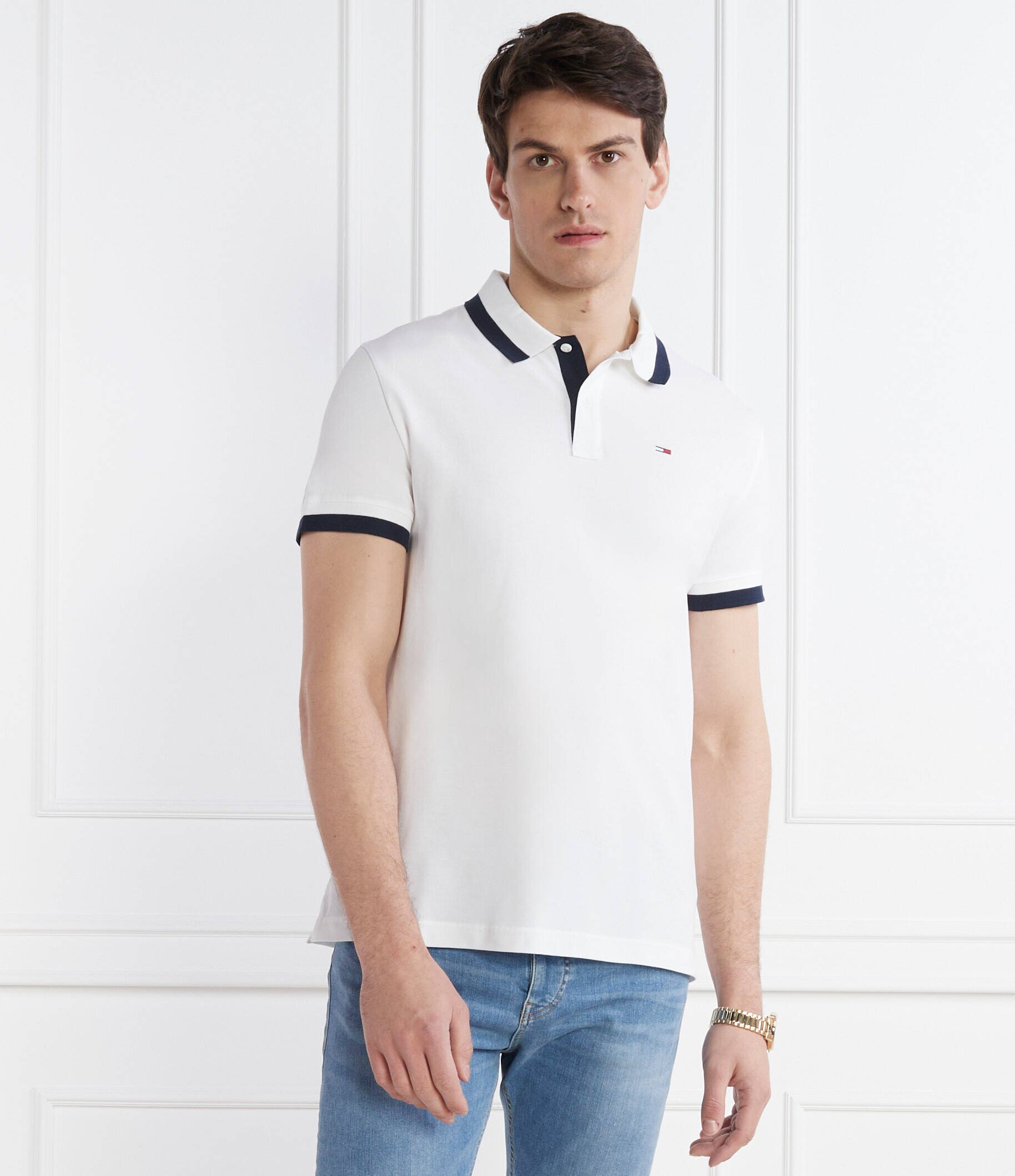 Tommy Jeans Polo TJM REG SOLID TIPPED | Regular Fit