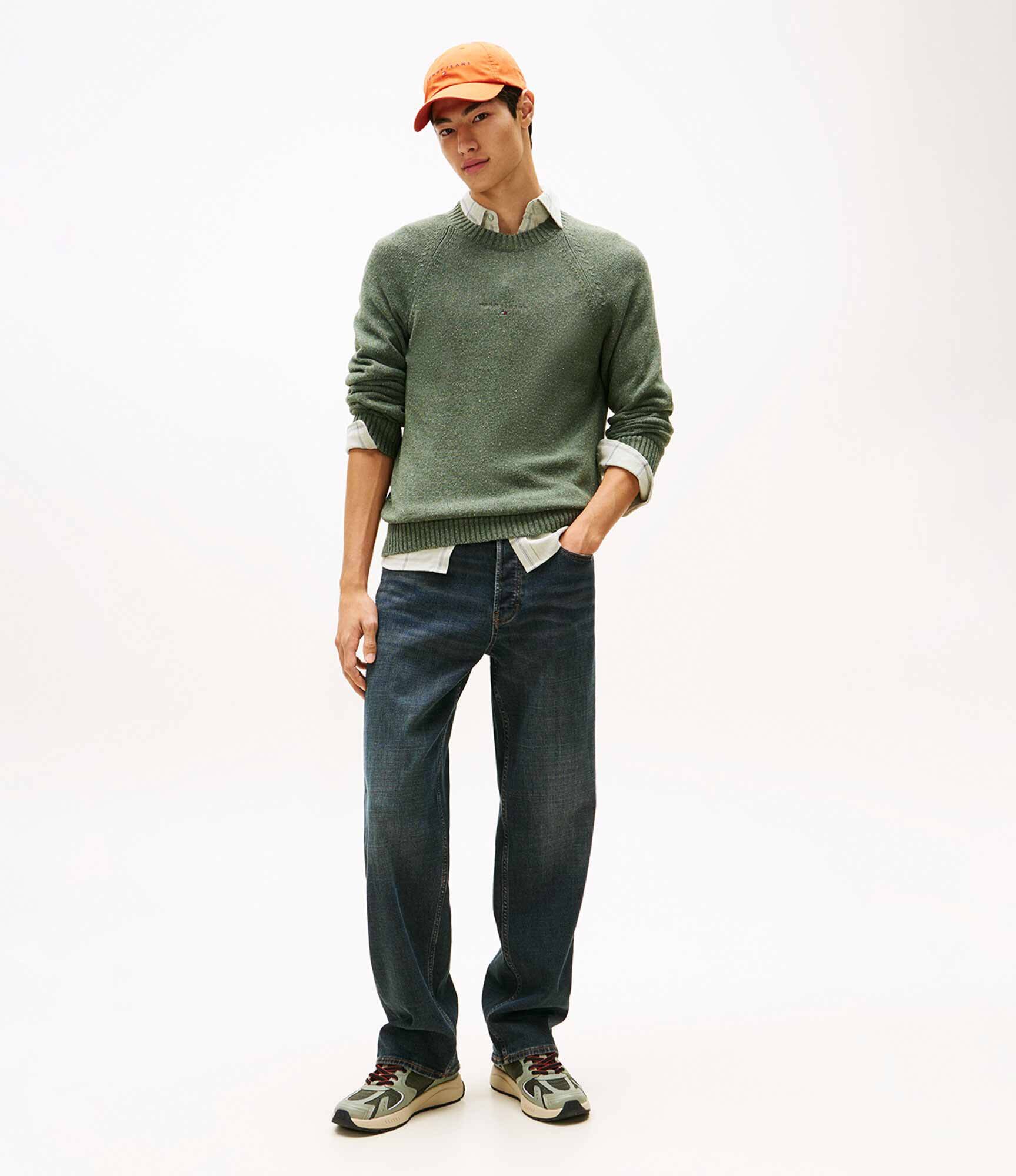 Tommy Jeans Pulover RAGLAN | Slim Fit