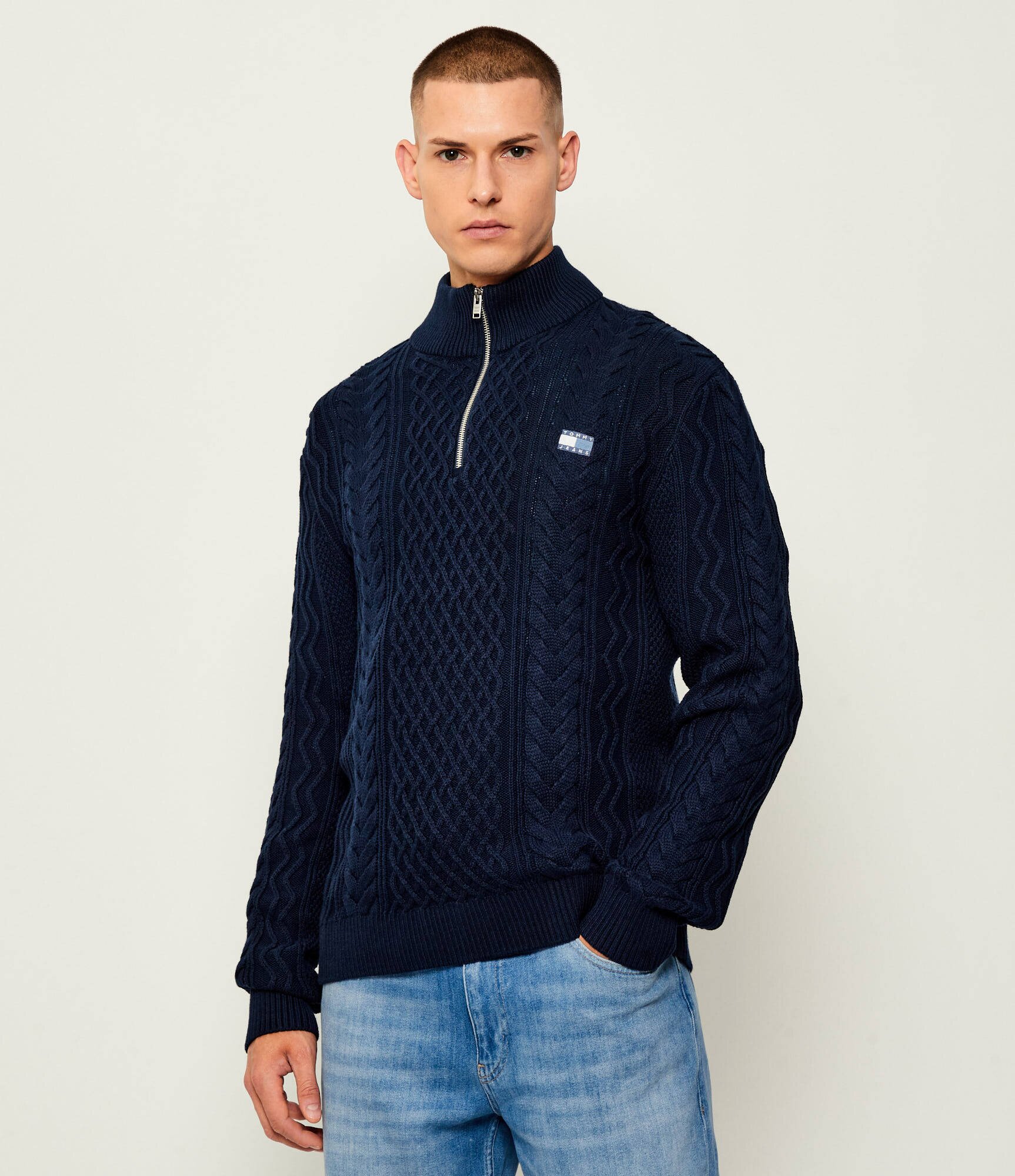 Tommy Jeans Pulover | Slim Fit