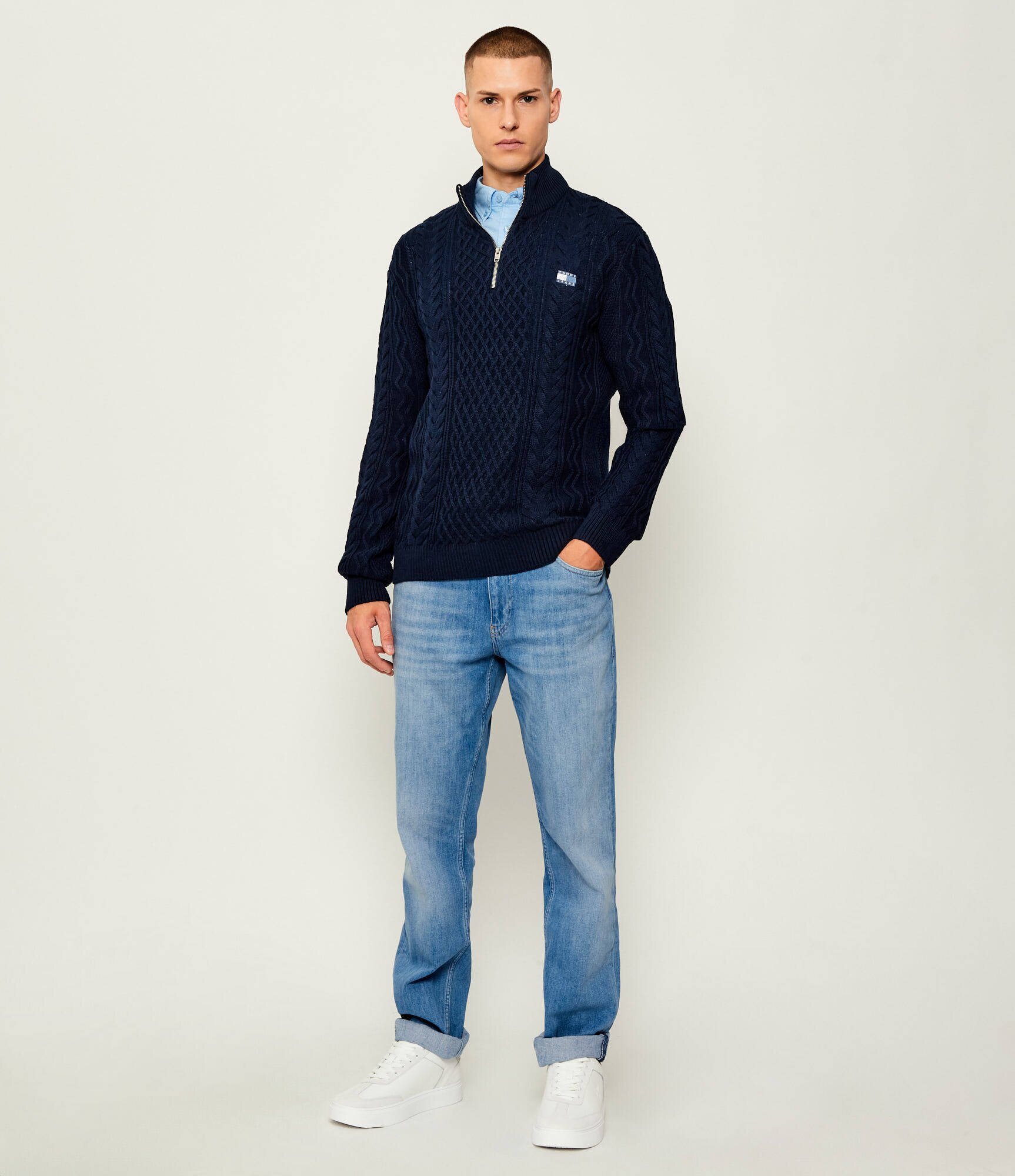 Tommy Jeans Pulover | Slim Fit