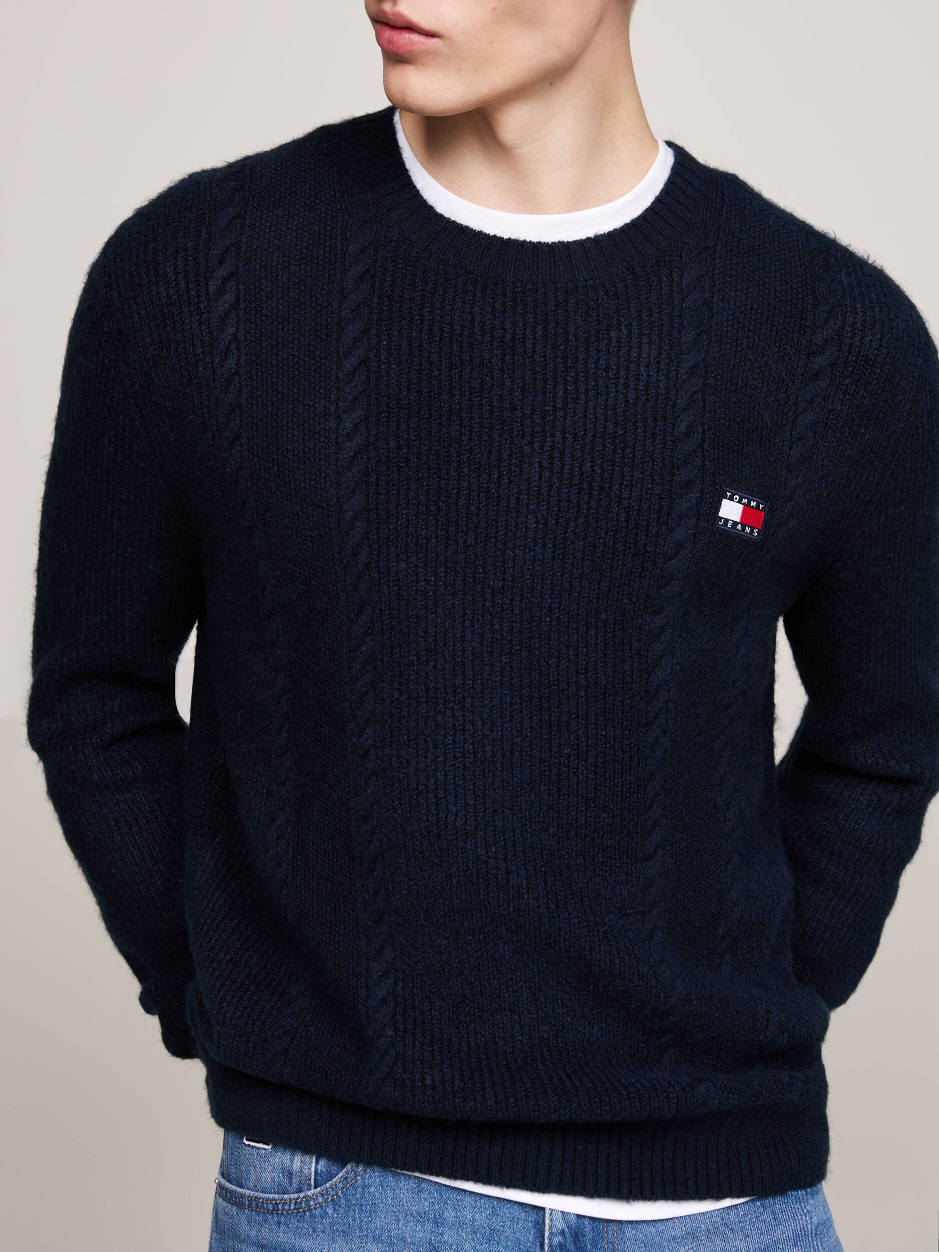 Tommy Jeans Pulover | Slim Fit