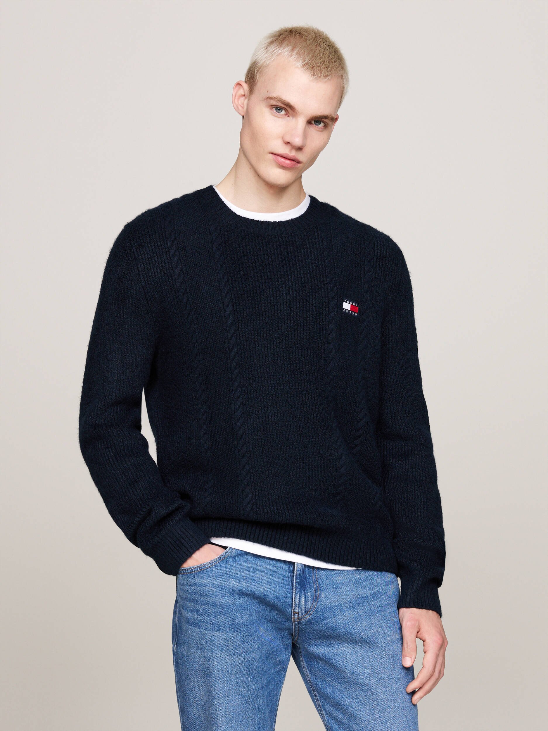 Tommy Jeans Pulover | Slim Fit
