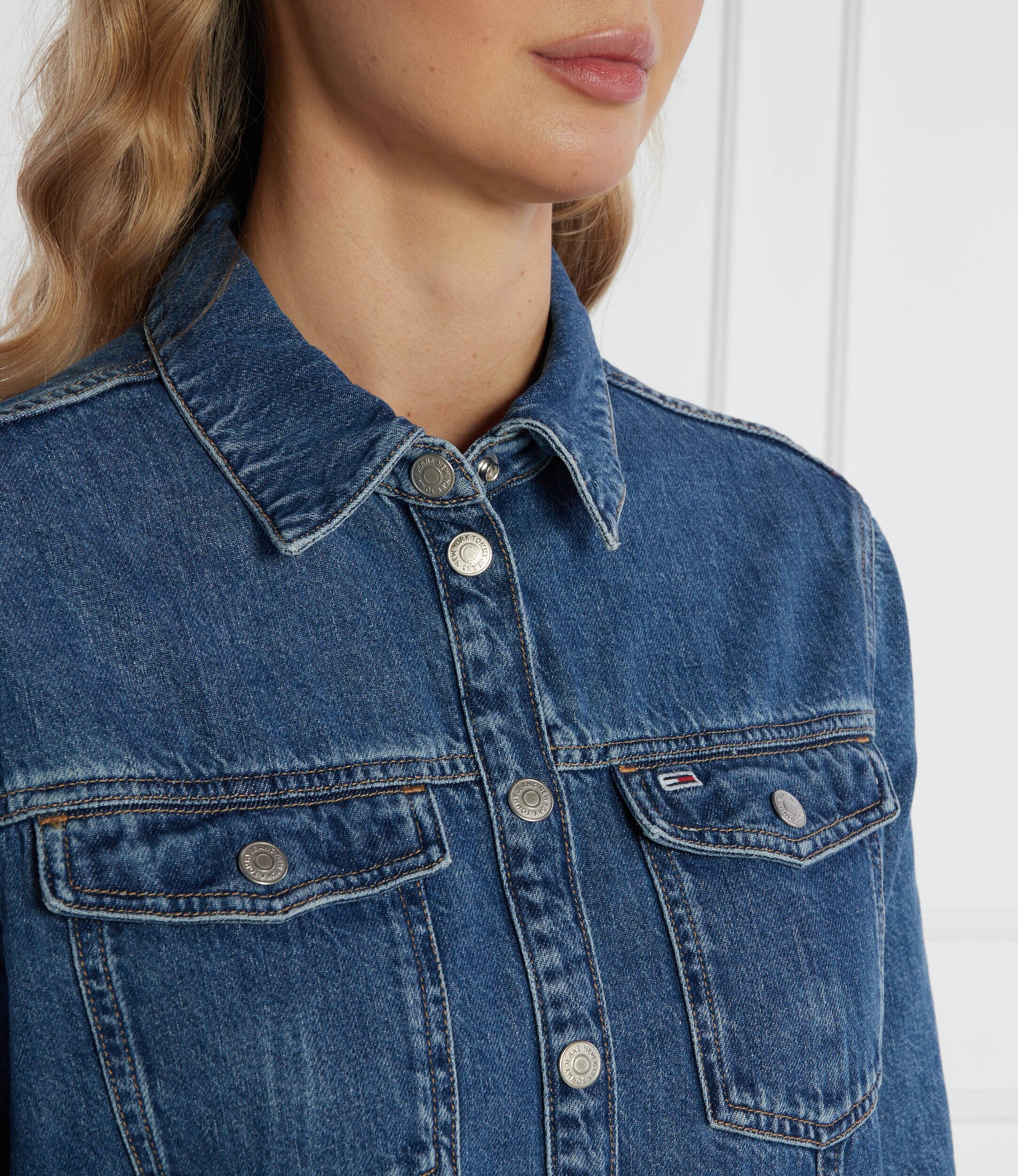 Tommy Jeans Rochie ALINE LS | denim