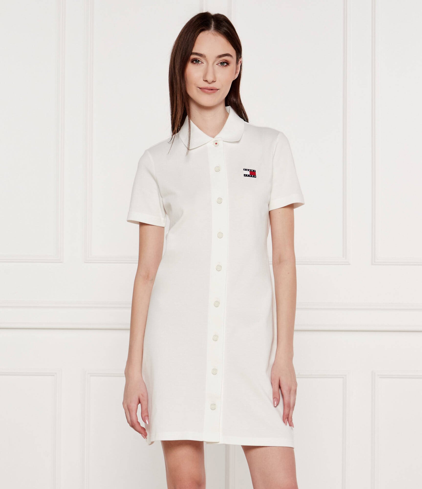 Tommy Jeans Rochie BADGE | pique
