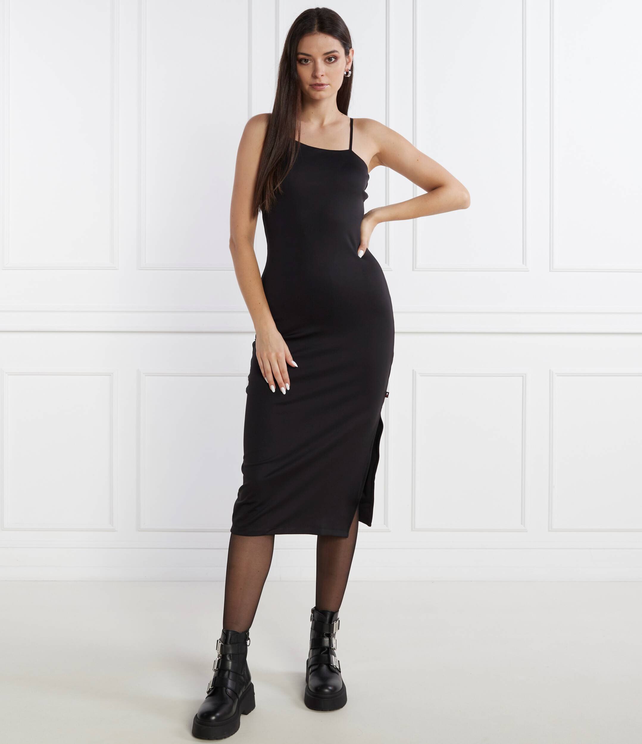 Tommy Jeans Rochie MULTI STRAP BODYCON