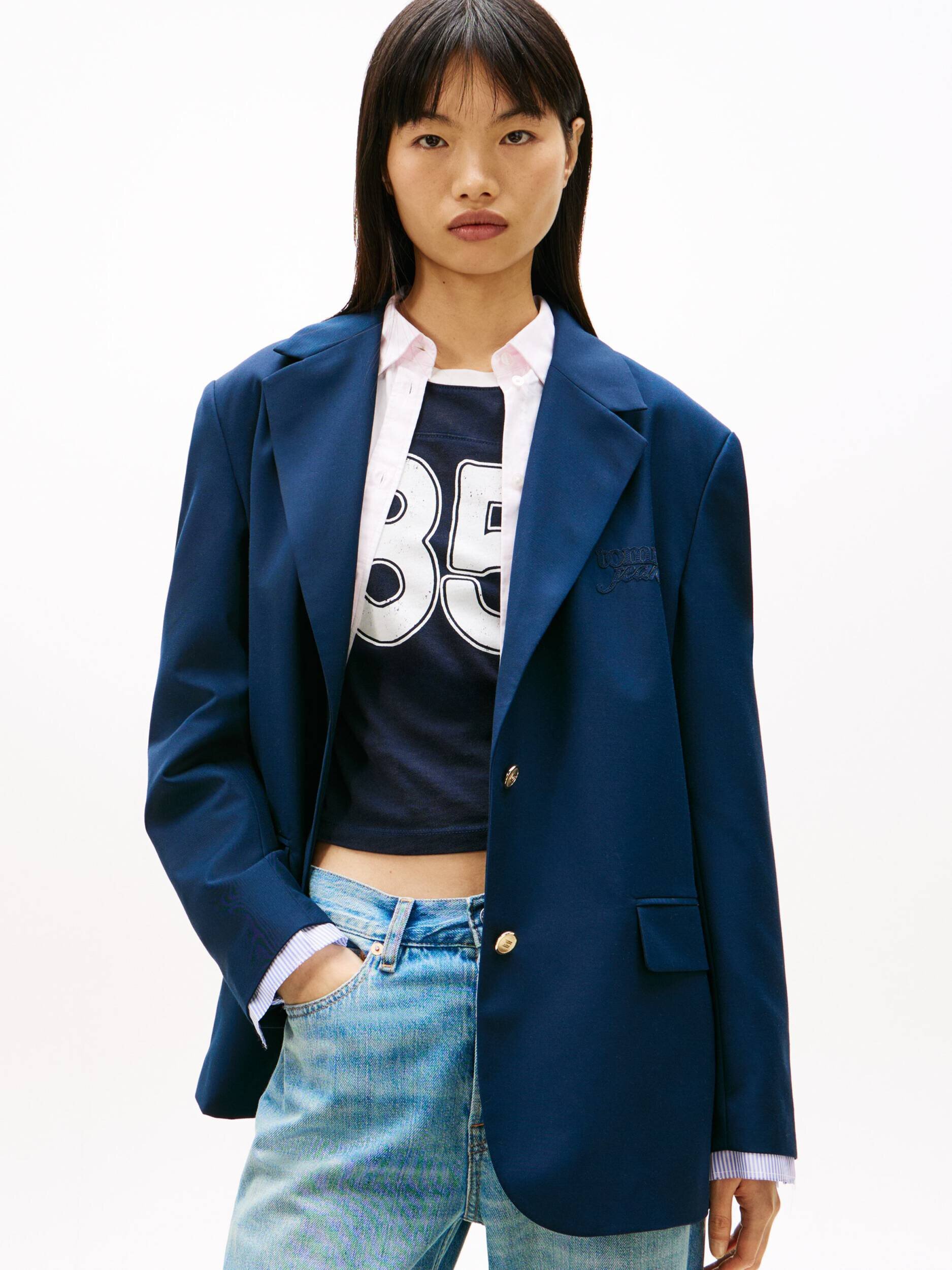 Tommy Jeans Sacou | Boyfriend fit
