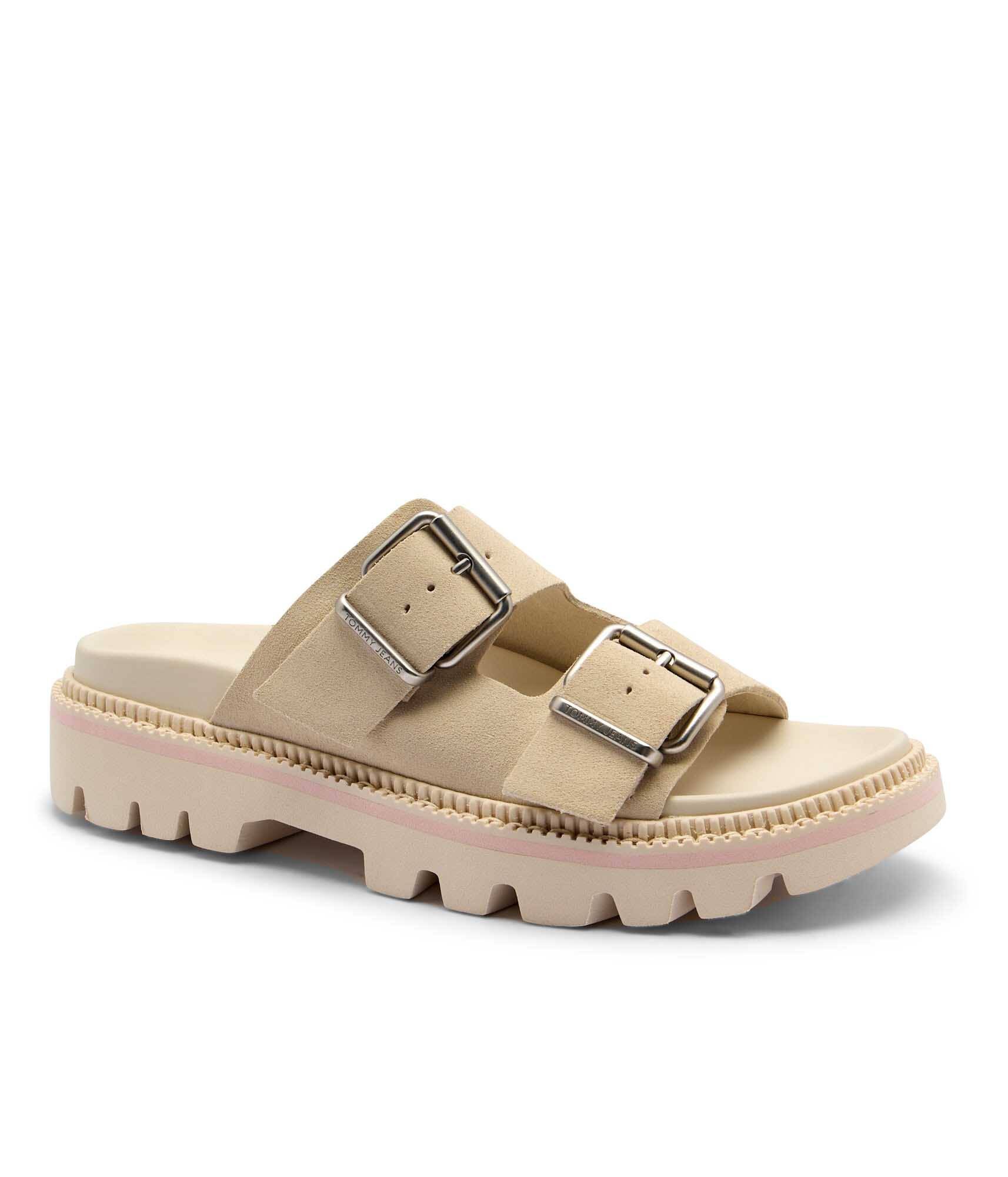 Tommy Jeans Șlapi | piele întoarsă