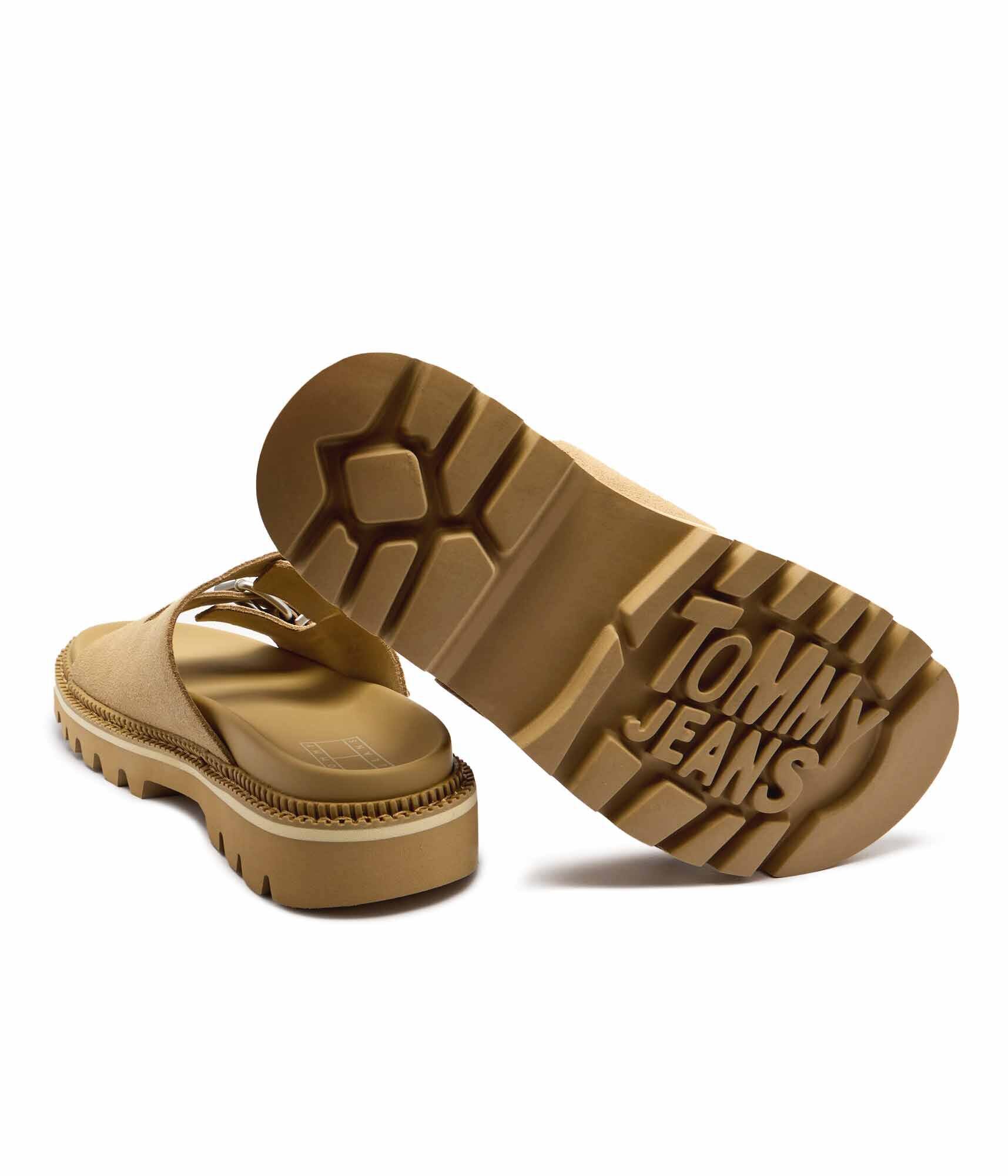 Tommy Jeans Șlapi | piele întoarsă
